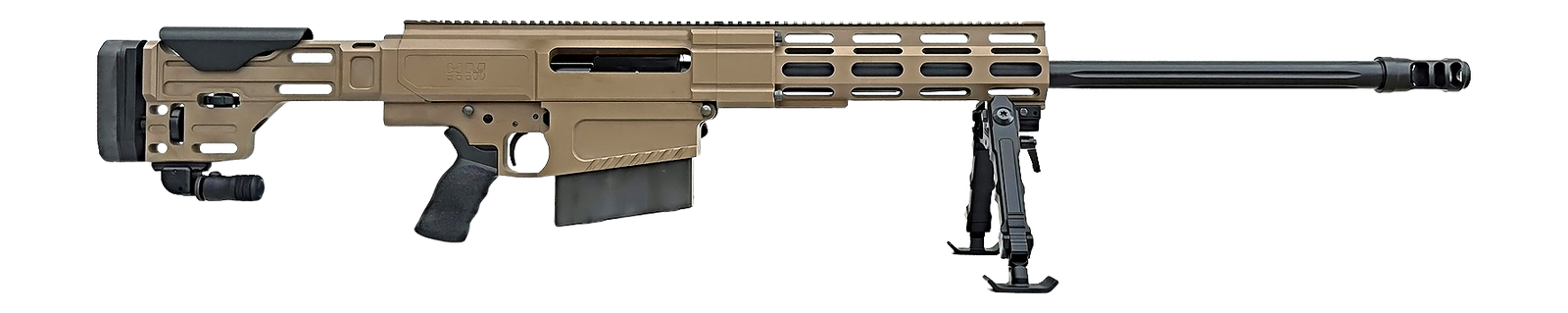 HM DEFENSE HM50MAX-50BMG-FDE 50BMG 29.25" 10R FDE