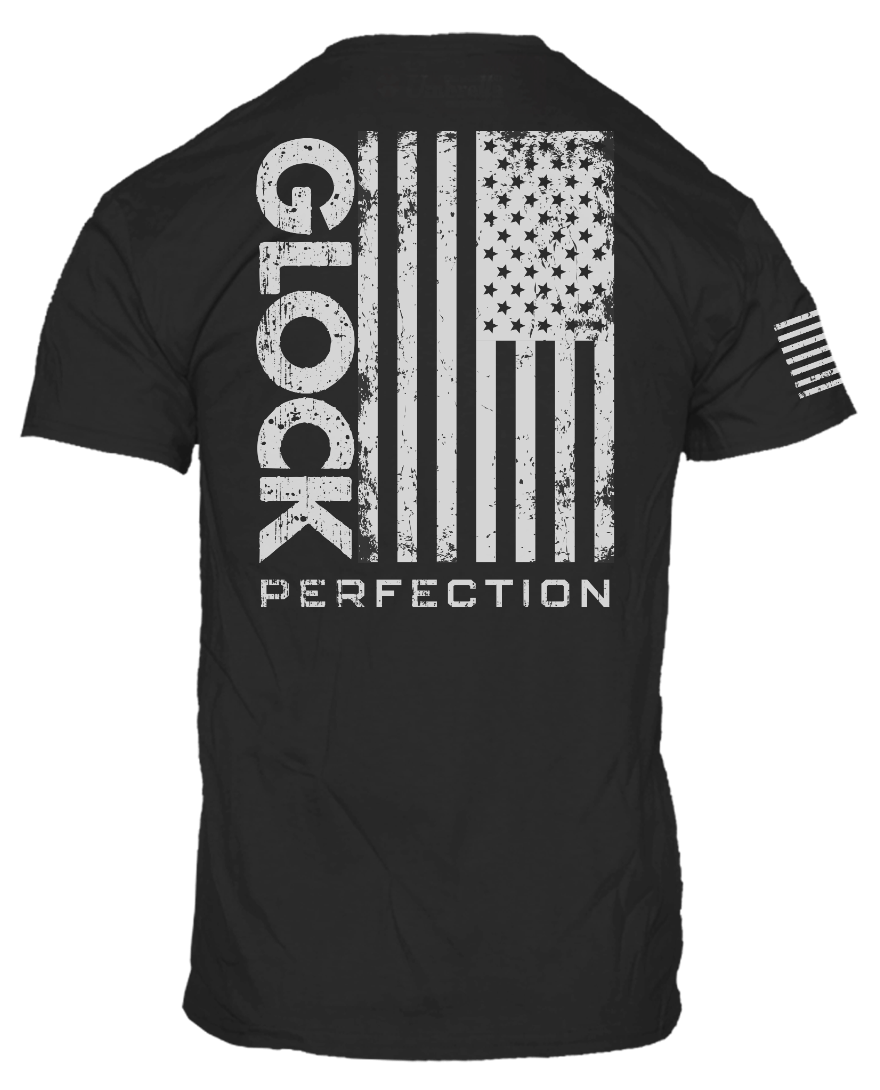 GLK AP96396 PERFECTION FLAG TEE 3XL BLK