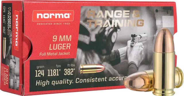 NORMA 620340050 R&T 9MM 124GR 50/20