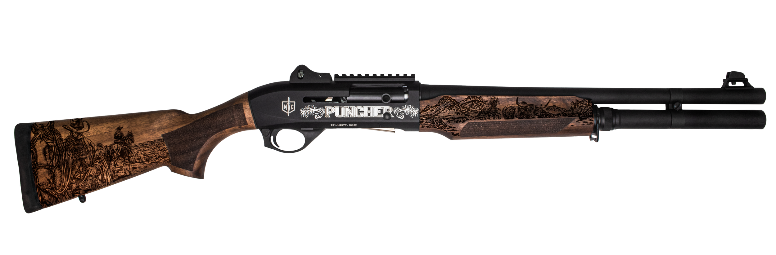 MAC 21000122PNCH MAC 2 12G 18" 5+1 COWBOY PUNCHER