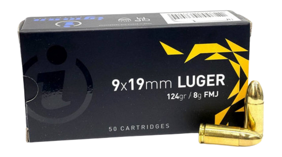 IGMAN 3877002037054 9MM 124GR FMJ 50/20