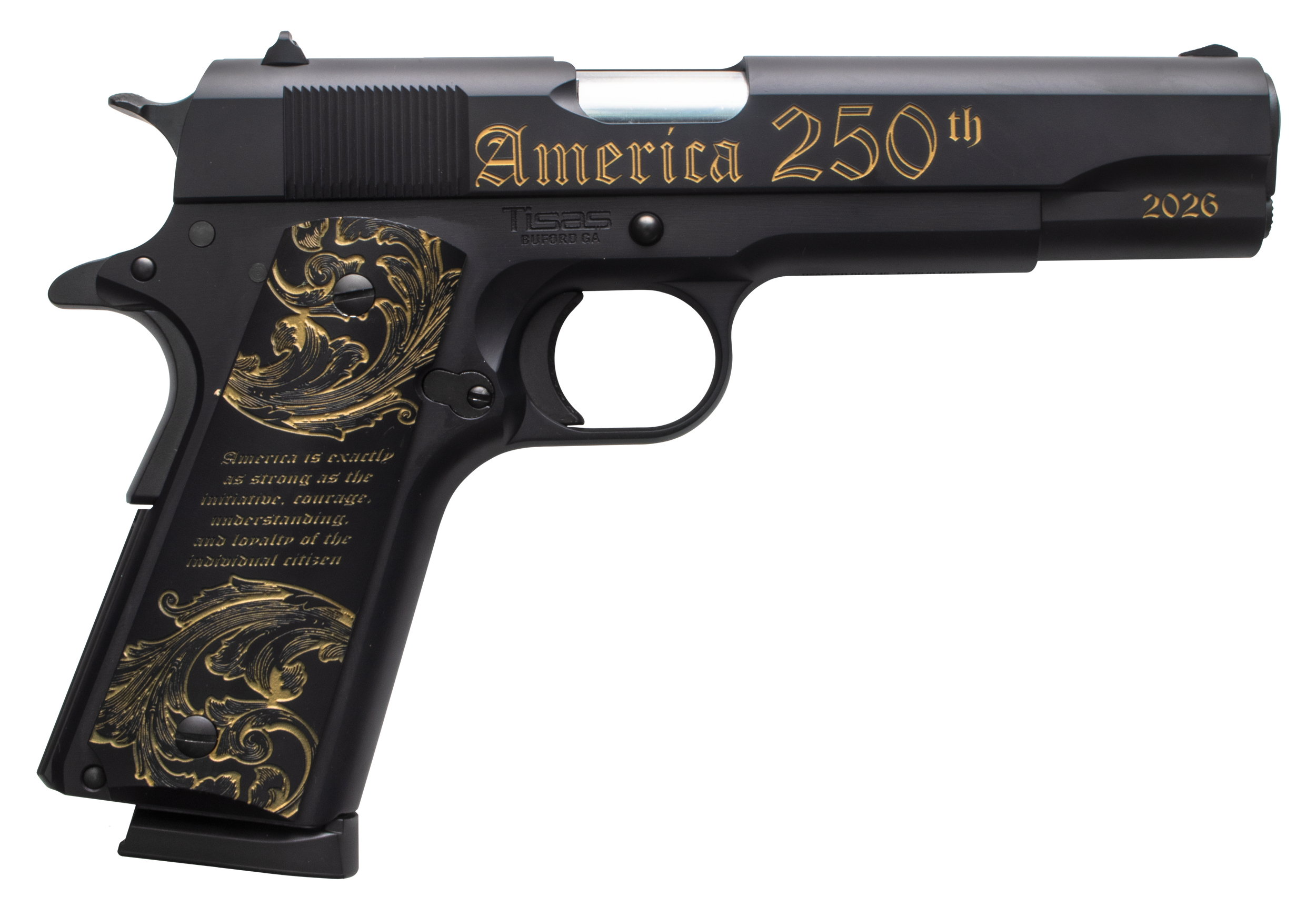 TISAS 10100518US250 1911 SERV 45 5" 7R USA 250TH