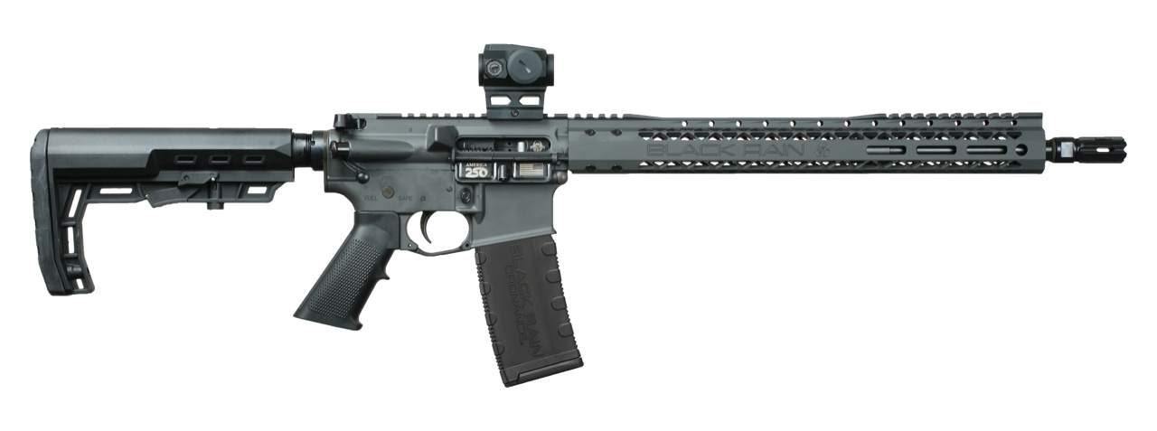 Black Rain Ordnance BRO26040601OPT 5.56 Nato 16in Viridian Venta Red Dot