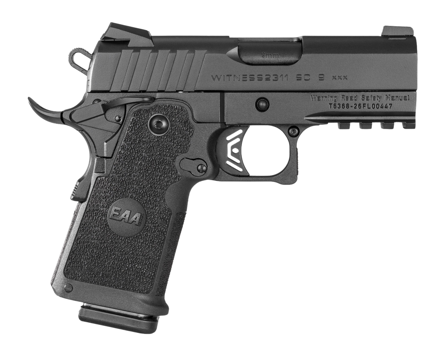 EAA 395064 GIRSAN WITNESS 2311 SCXXX 9MM 16R BLK