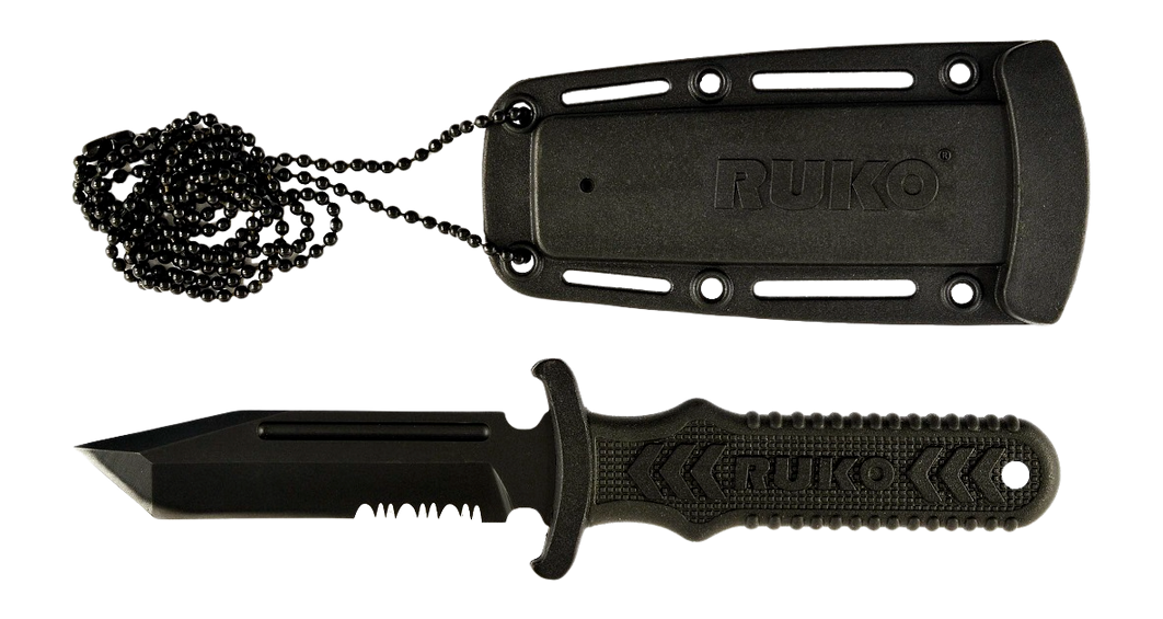 RUKO RUK0098-CS 440A TIN 3"NECK/BOOT KNIFE CS