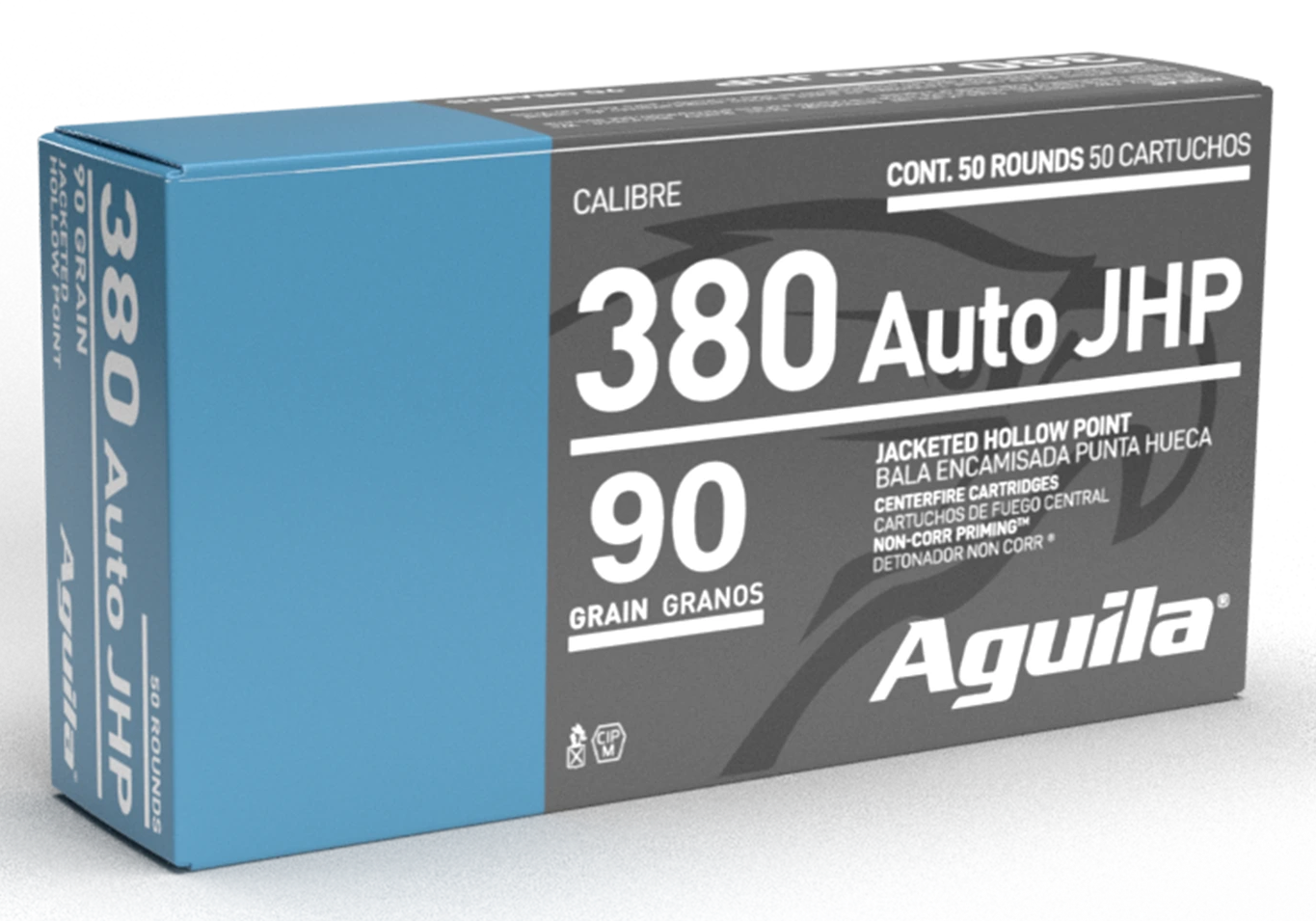 AGUILA 1E802121 380 90JHP 50/10