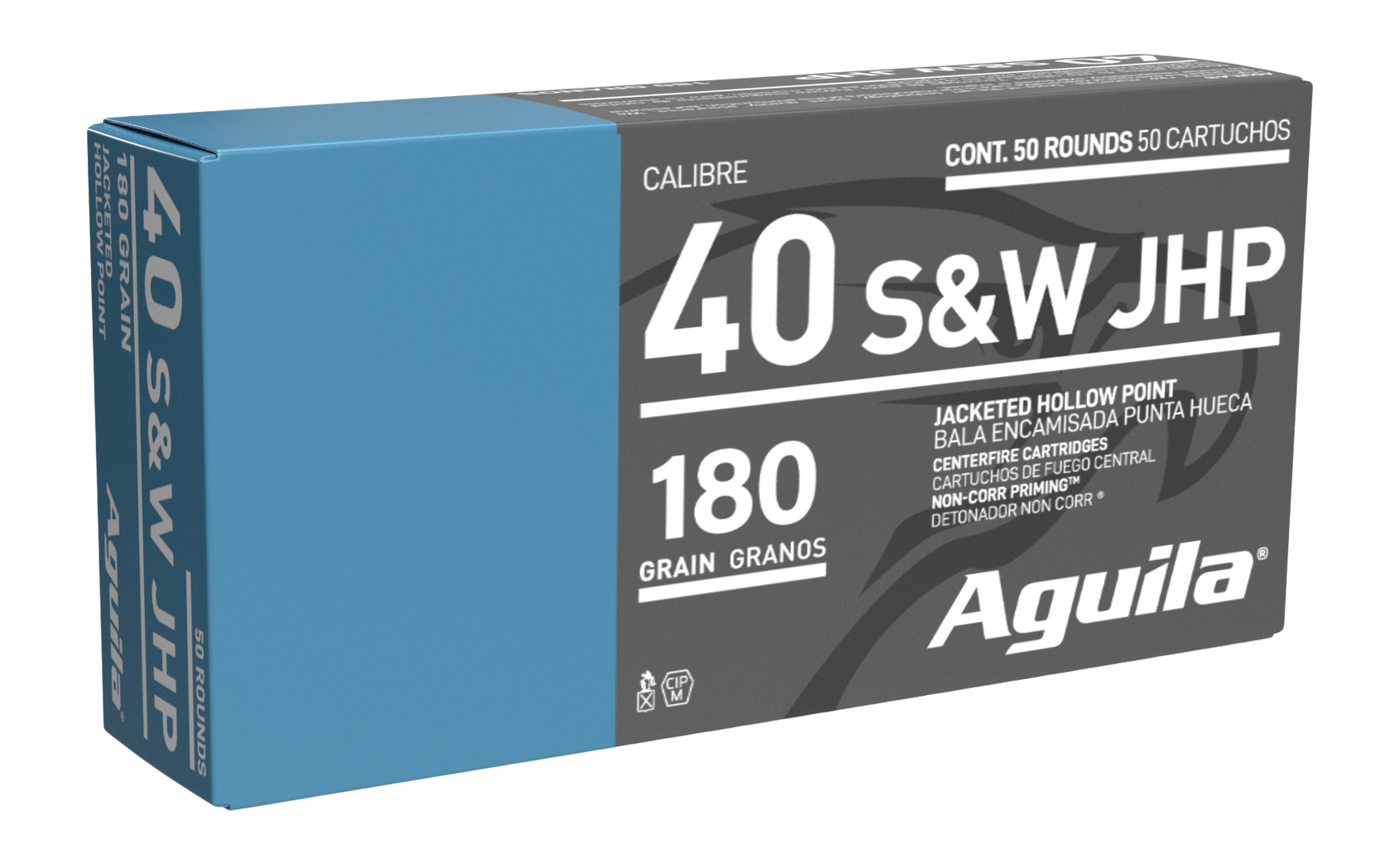 AGUILA 1E402118 40SW 180JHP 50/10