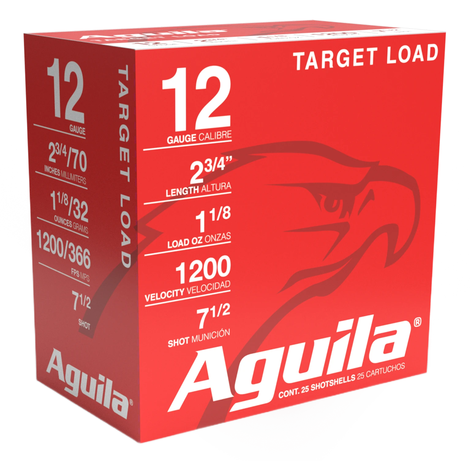 AGUILA 1CHB1357 TARGET 12G 2.75 #7.5 11/8 25/10