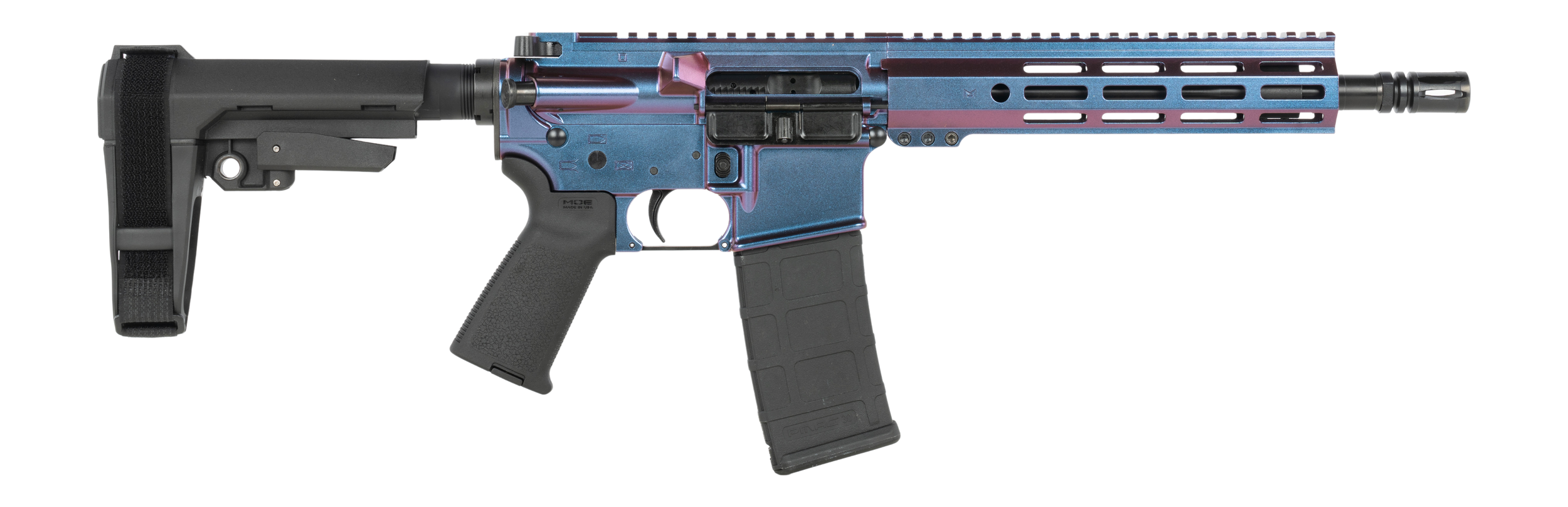 Shark Coast Tactical SCC07220MON-P Mongoose 5.56 Nato 30+1 10.50in Black Ni