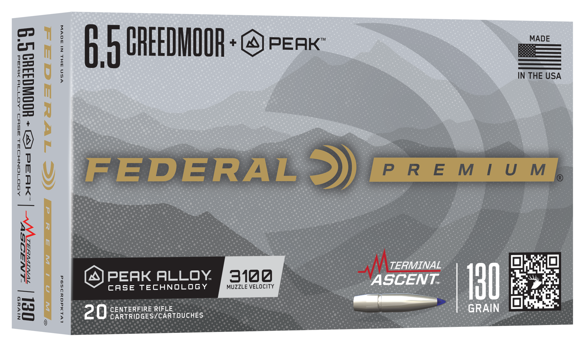FED P65CRDPKTA1 65CRD+PEAK 130GR TA 20/10
