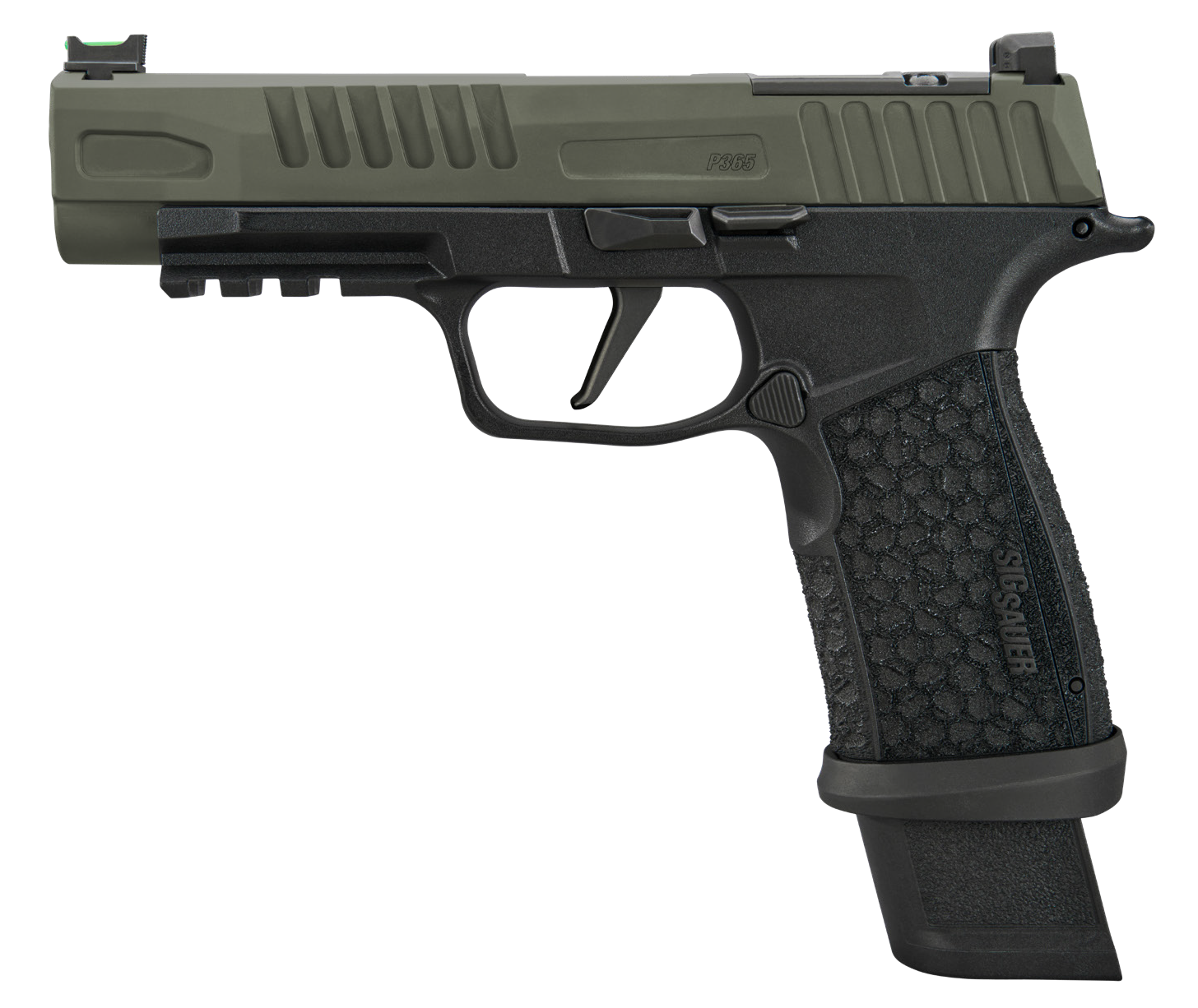 SIG 365XF9GFO P365 9MM 4.3 OR 17/21R GRN