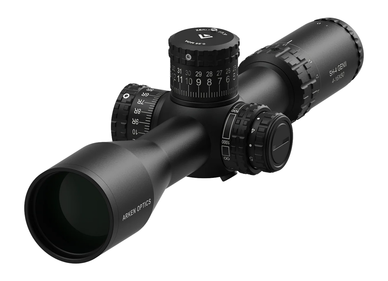 ARKEN SH4GII-4161VHR 4-16X FFP VAR HNTR 34MM MRAD