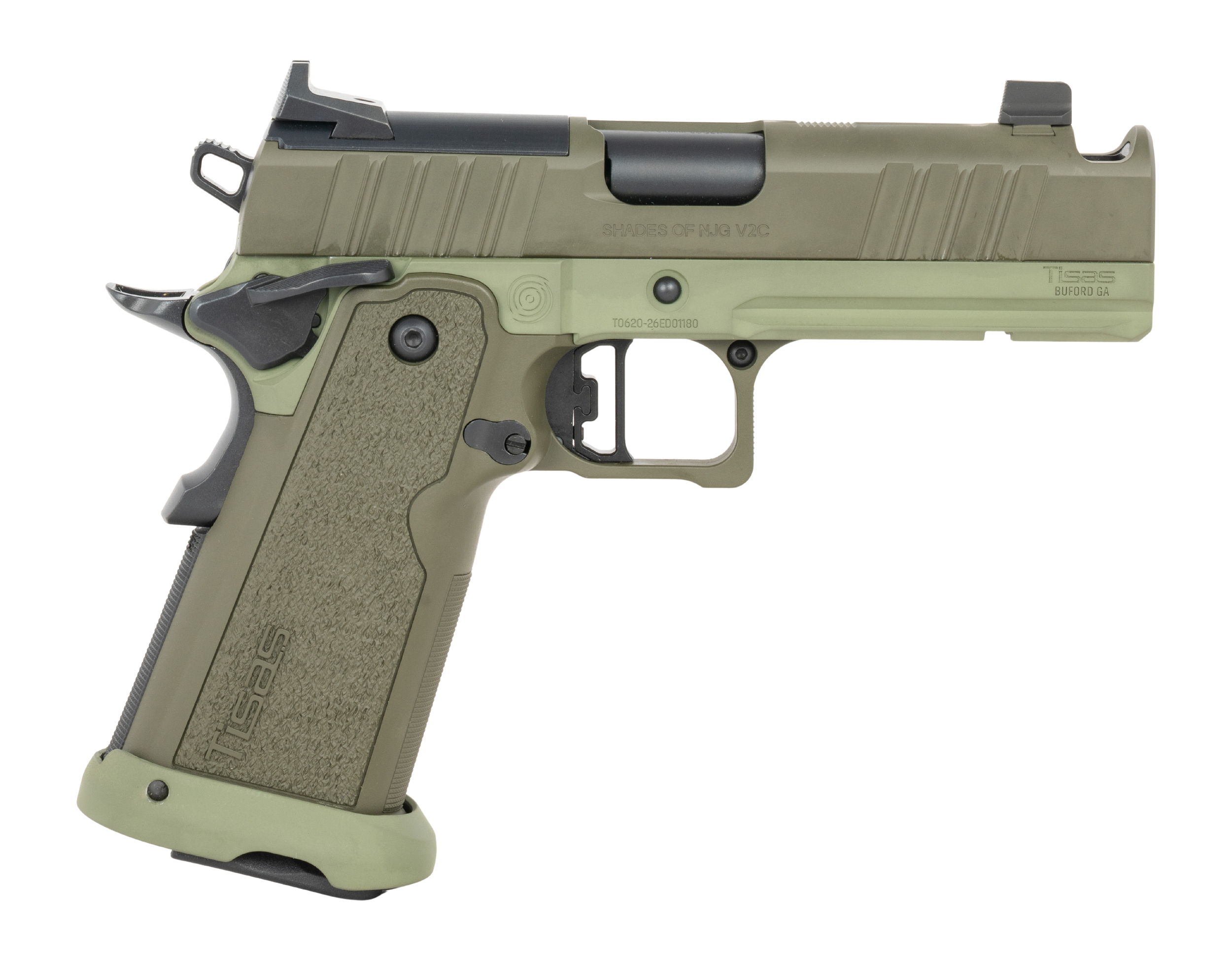 TISAS 12500022NJGV2C CARRY 9 9MM 4.25 17R GRN