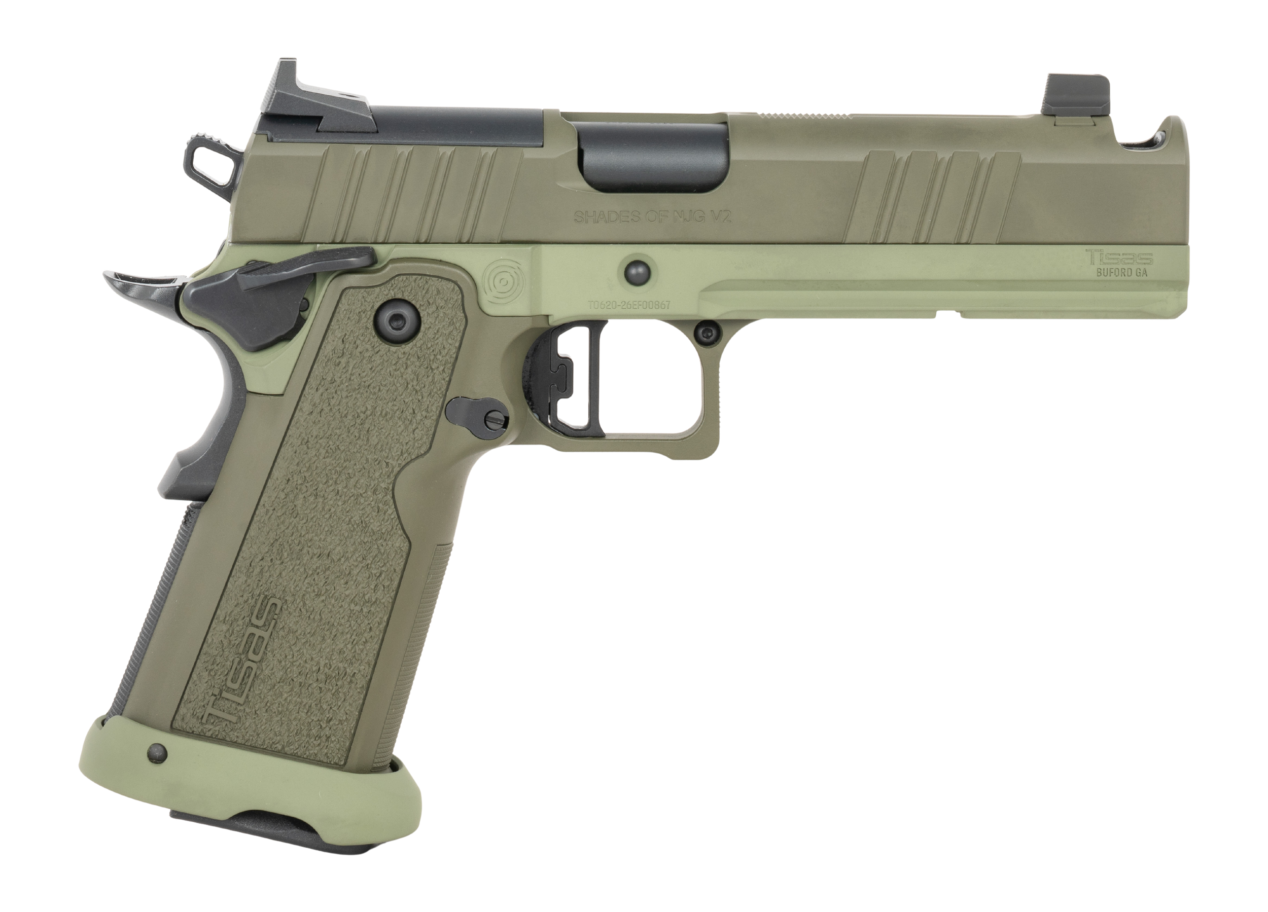 TISAS 12500023NJGV2 DUTY 9 9MM 5 17R GRN