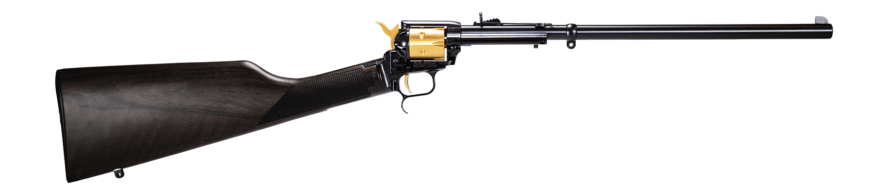 Heritage Mfg BR226B16HSBGLD Rough Rider Rancher 22 LR 6 16.12" Aluminum Receiver