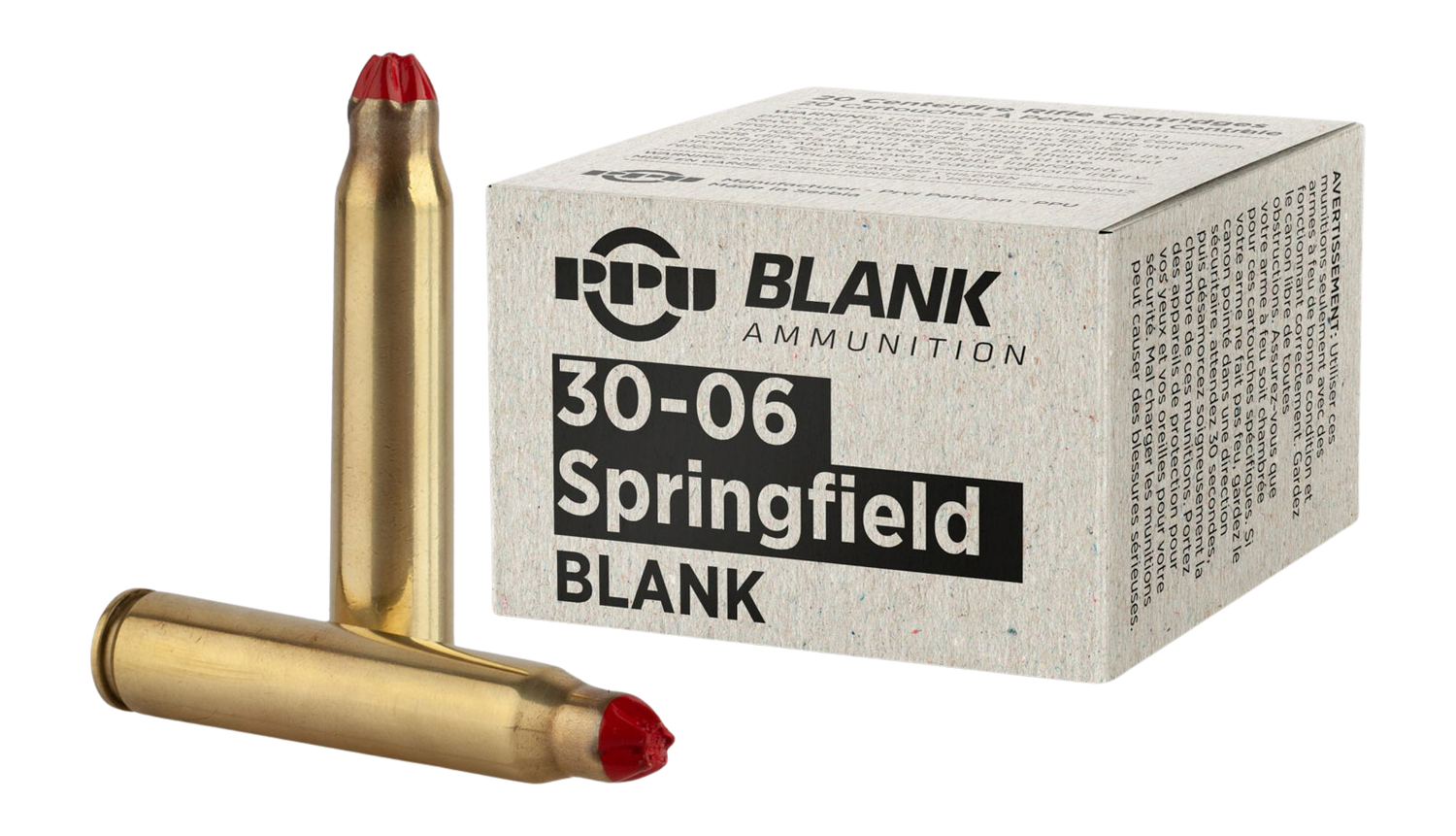 PPU PP3S 30-06 SPRINGFIELD BLANK 20/25