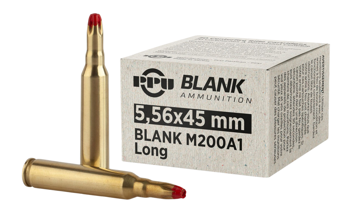 PPU PPB52 5.56 M200 A1 BLANK 20/50