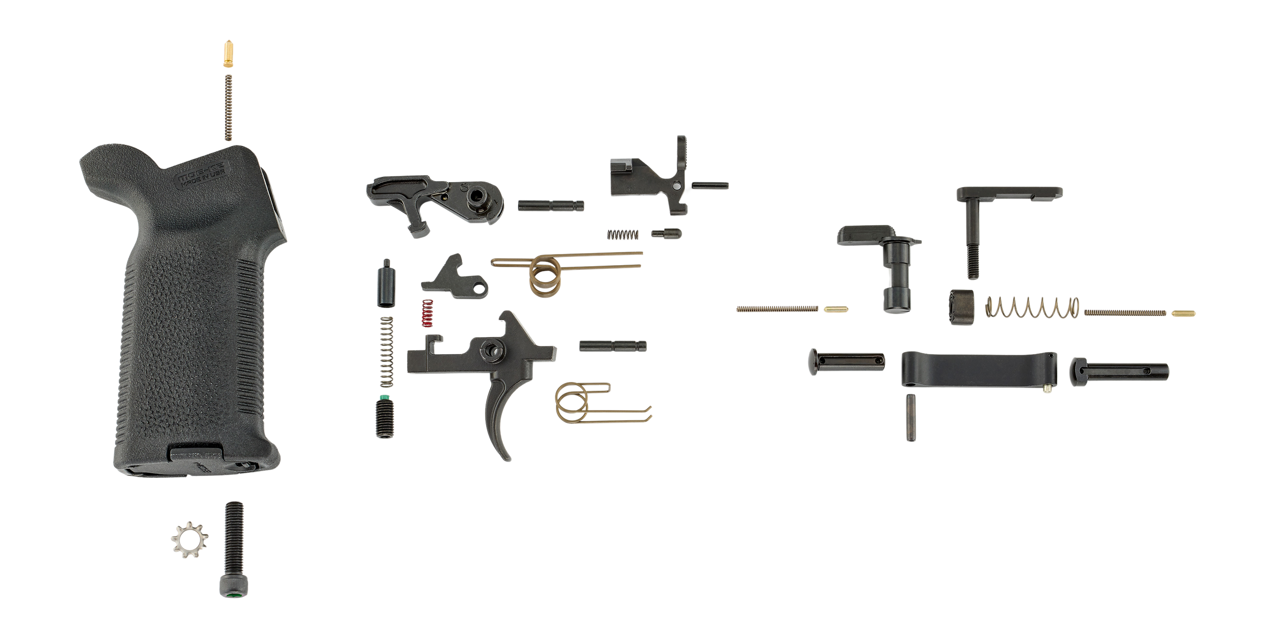 RUG 91000 AR LOWER PART KIT/RUGER 452 TRG/MOE GRIP