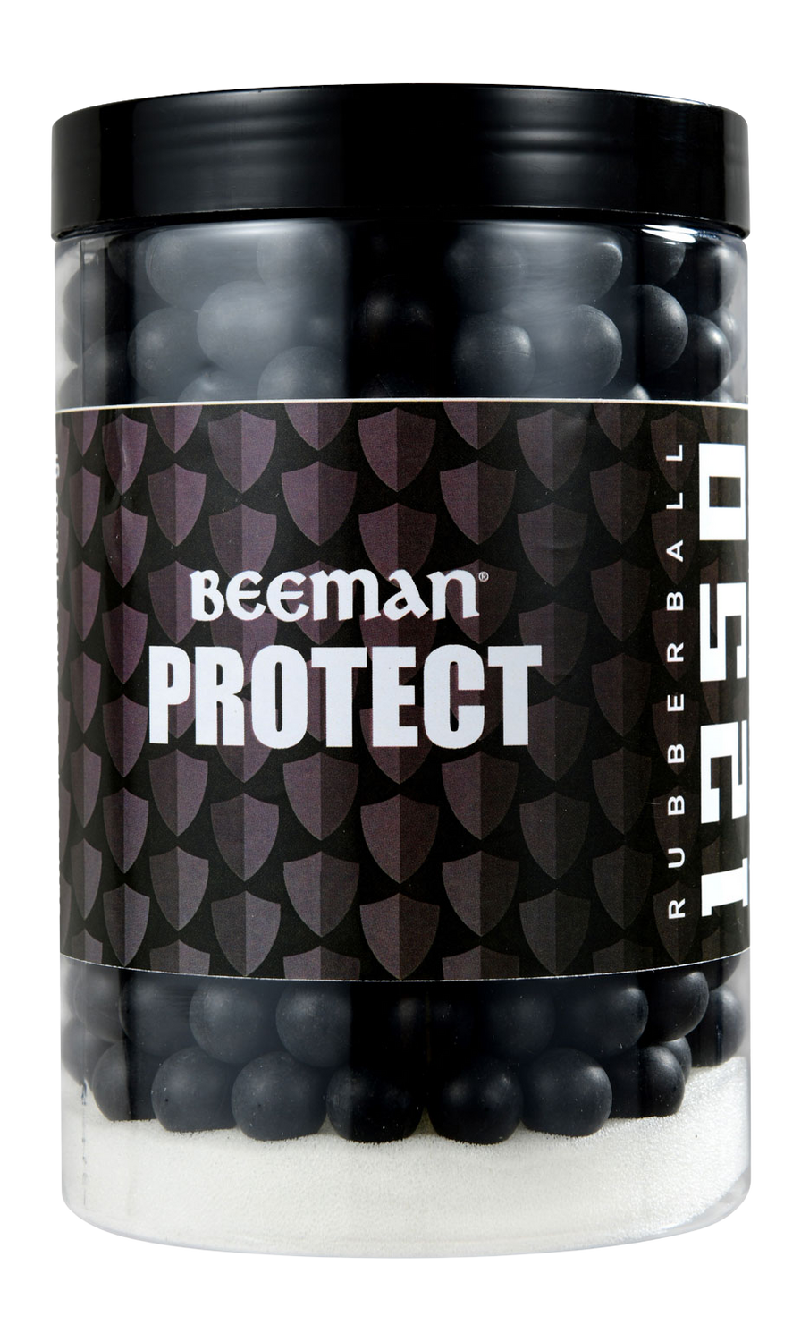 BEE 1250 RUBBER BALLS .50 500CT BLK