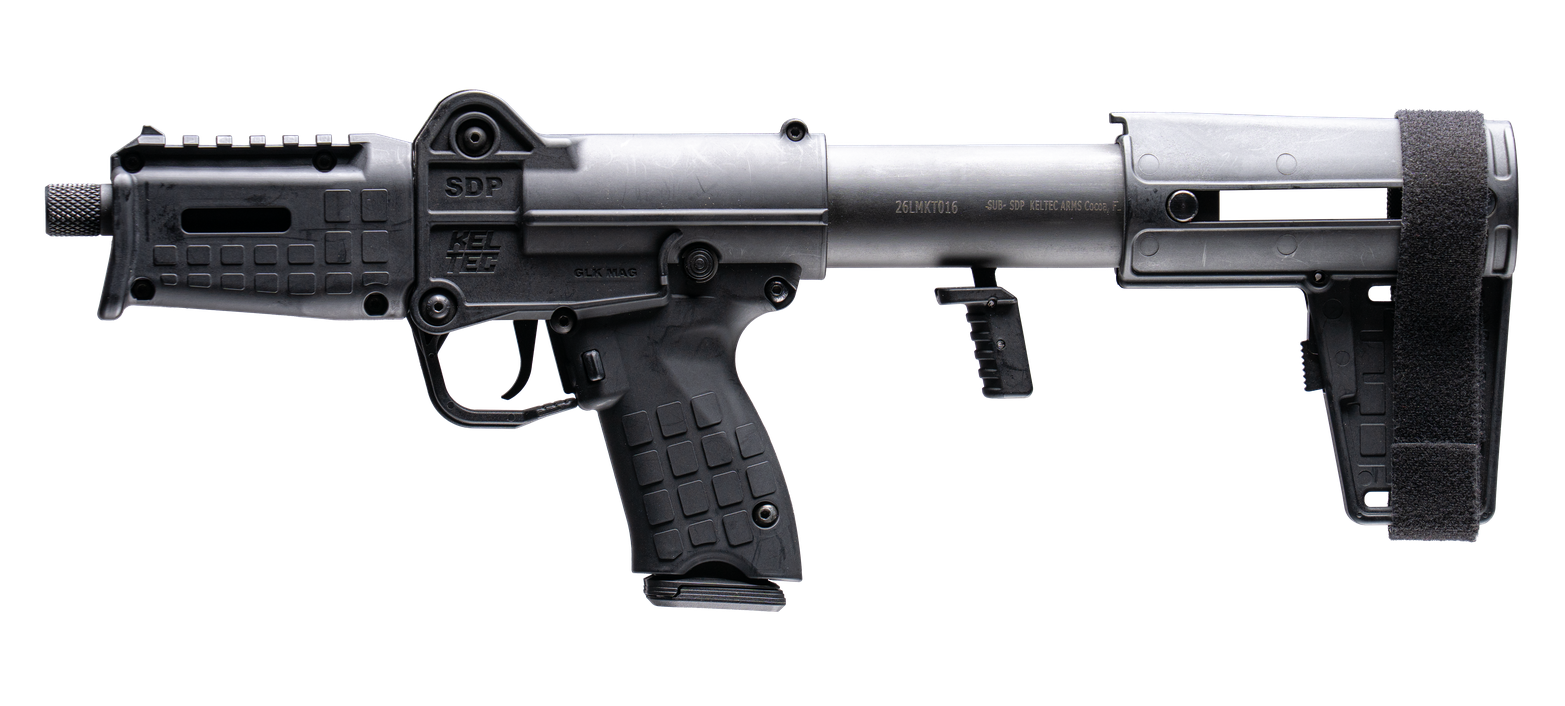 KEL SDP9BLK SUB-SDP 9MM 6" 1/2X28 17R
