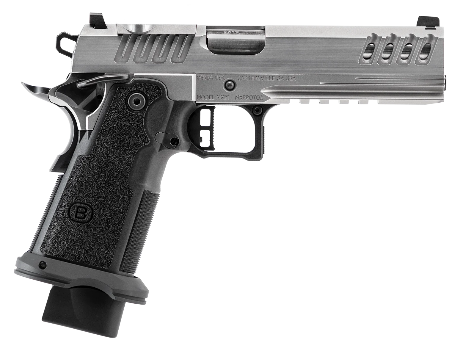 BERSA M2XIO5SSFN2 M2XI 1911 DS 5"9MM 18/22R SS