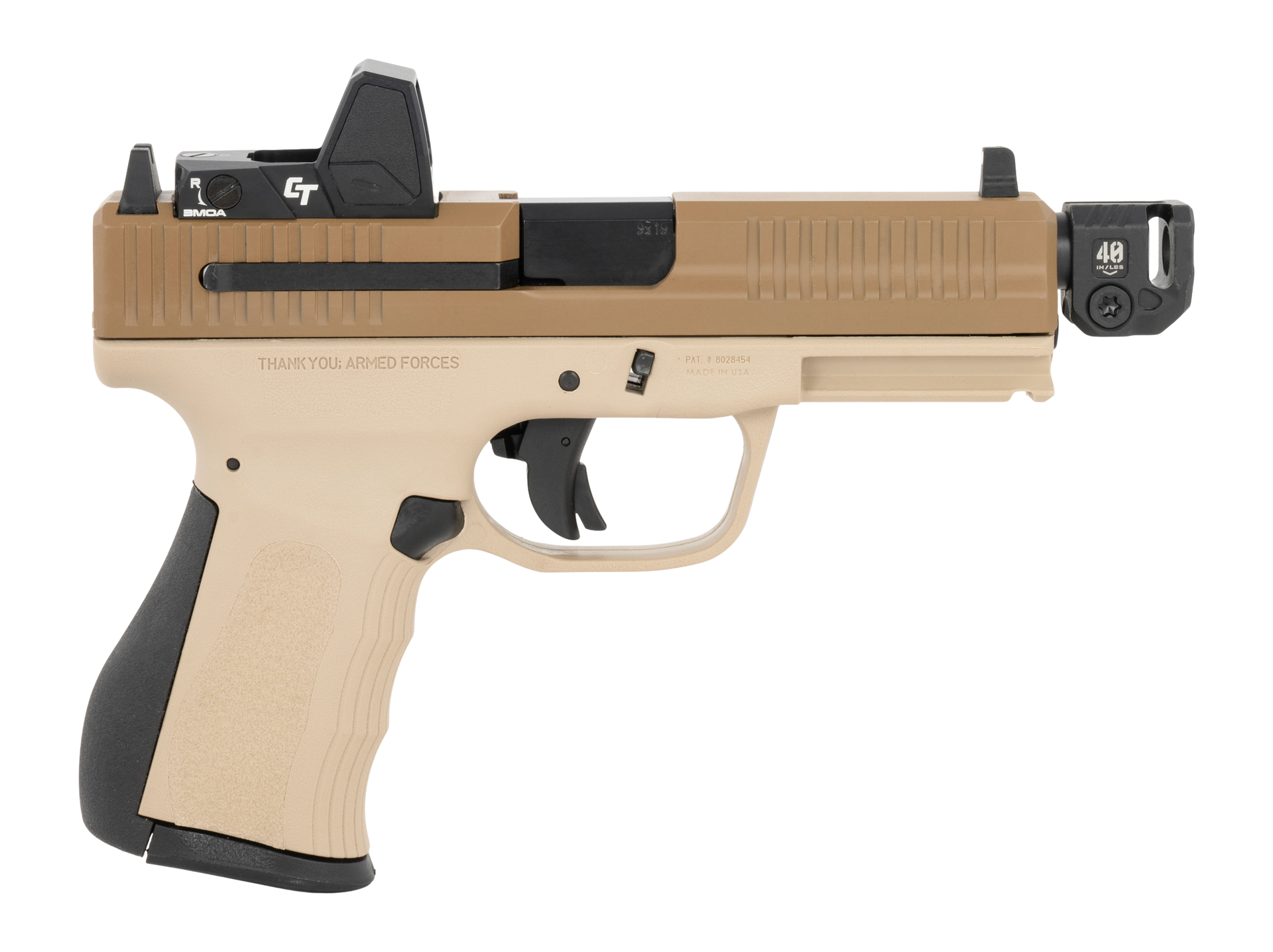 FMK FMKG39DSBSTR G3 STRIKE 9MM 4.5"RDOT 14/17