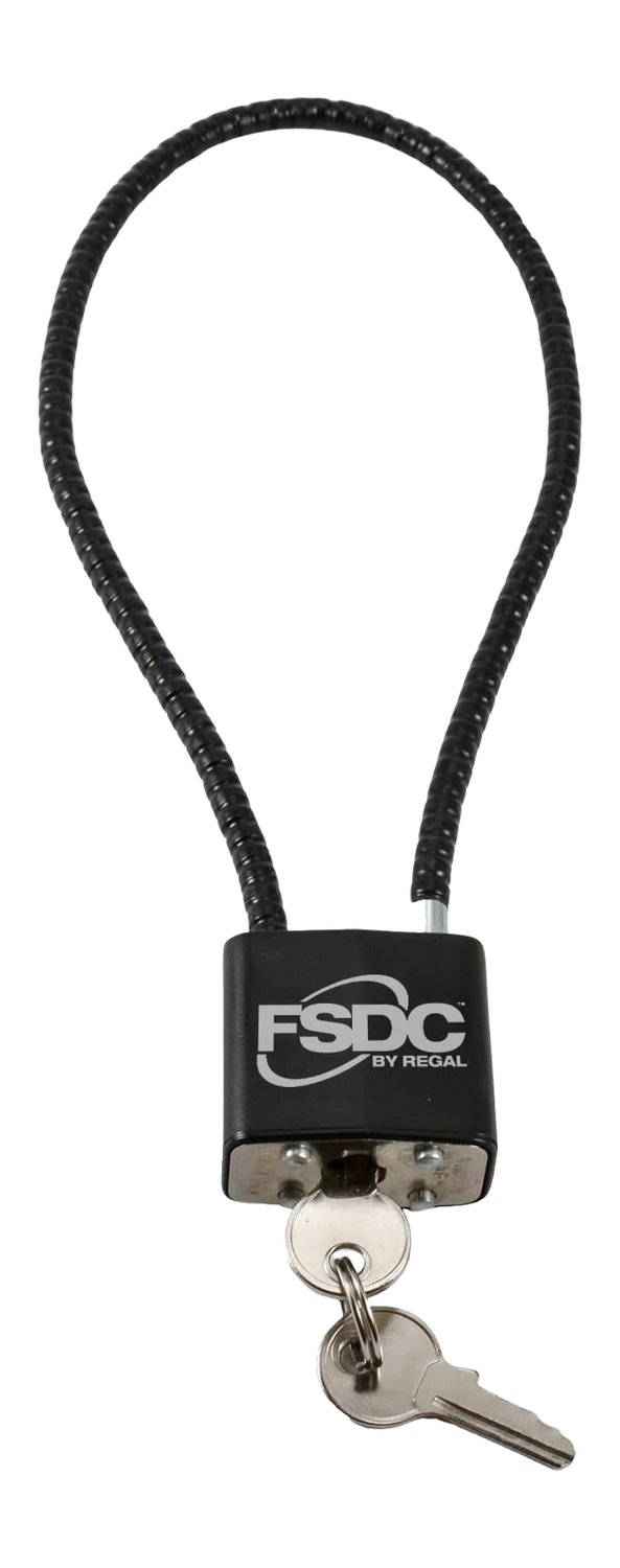 FSDC FSDC-CL1020RKD 15" KEYED CABLE GUN LOCK