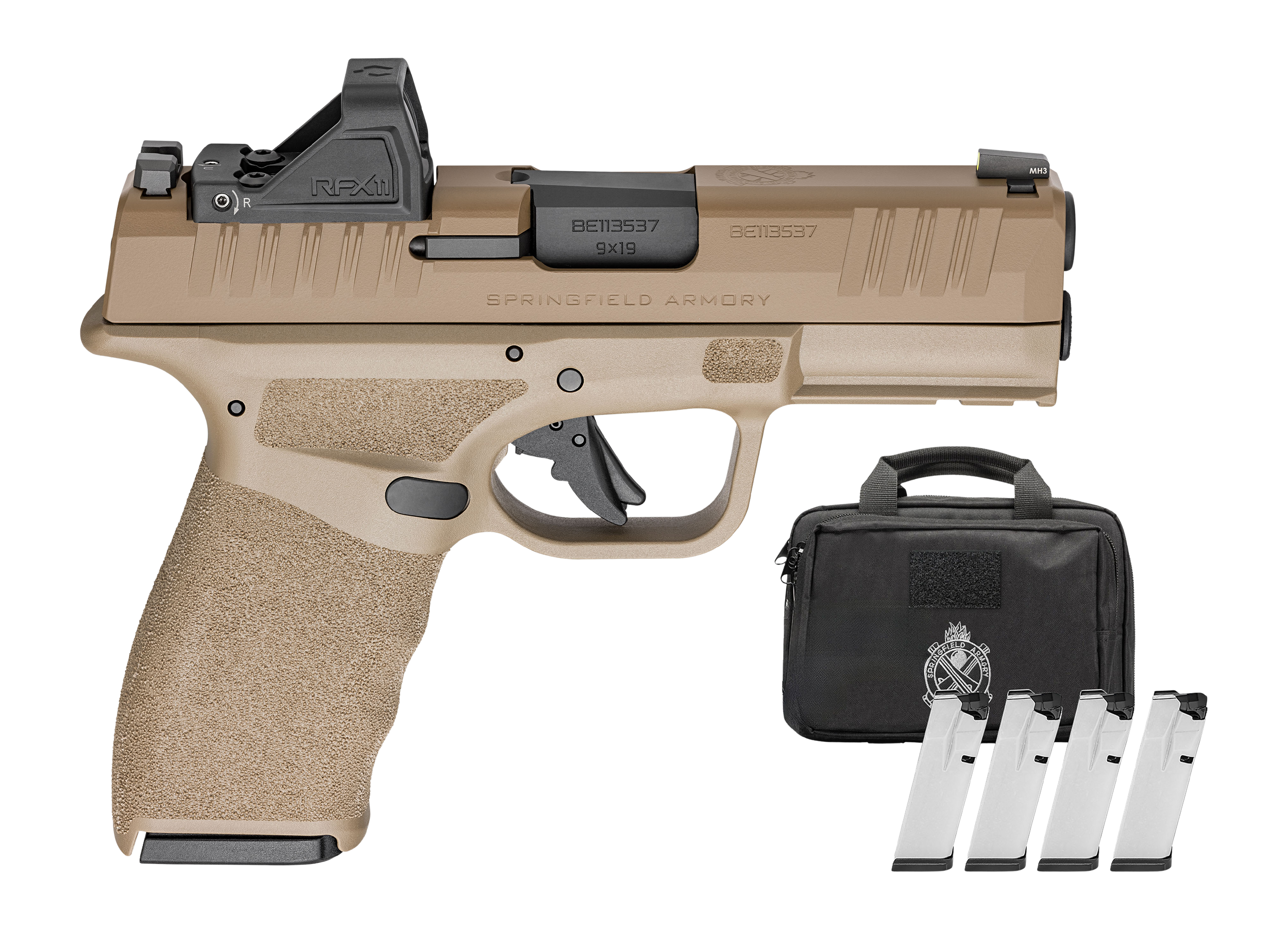 SPG HCP9379FOSP15PAC FDE 9M HELLCT PRO 3.7 15R