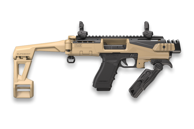 FAB FXKSCOUTSLAT ADV CON KIT W/BRACE GLK17/19 FDE