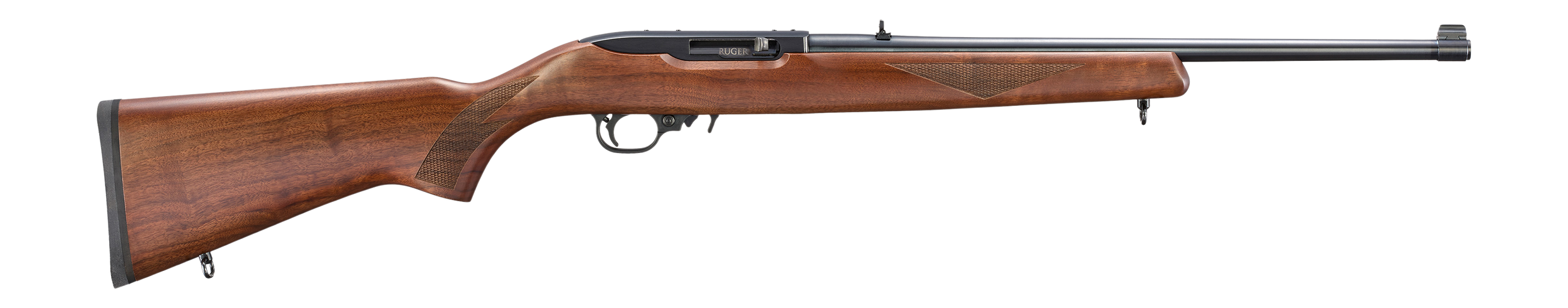 RUG 32015 10/22 22LR BX TRIG 18.5 WALNT
