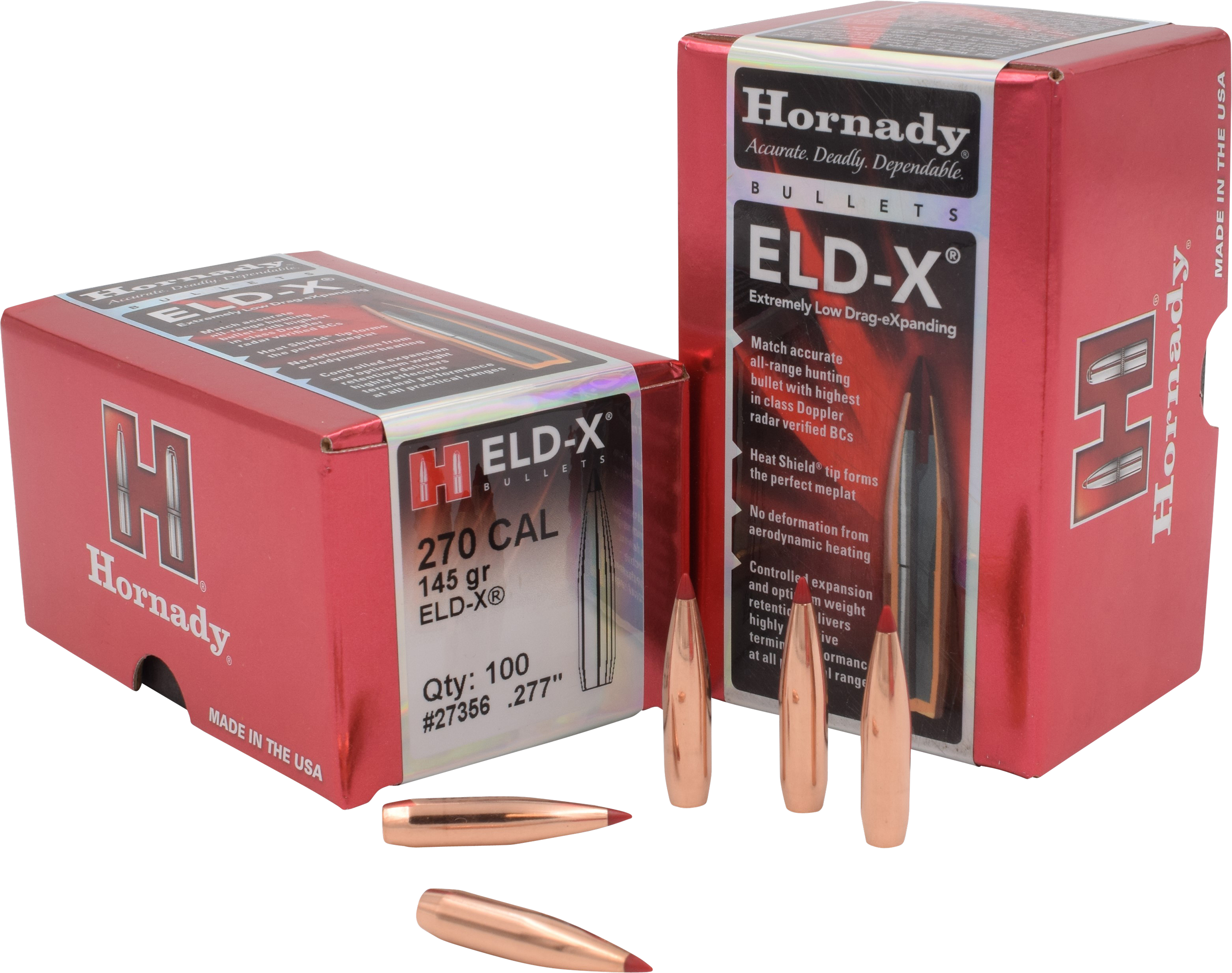 HORN 27356 BULL .277 145 ELDX 100/15