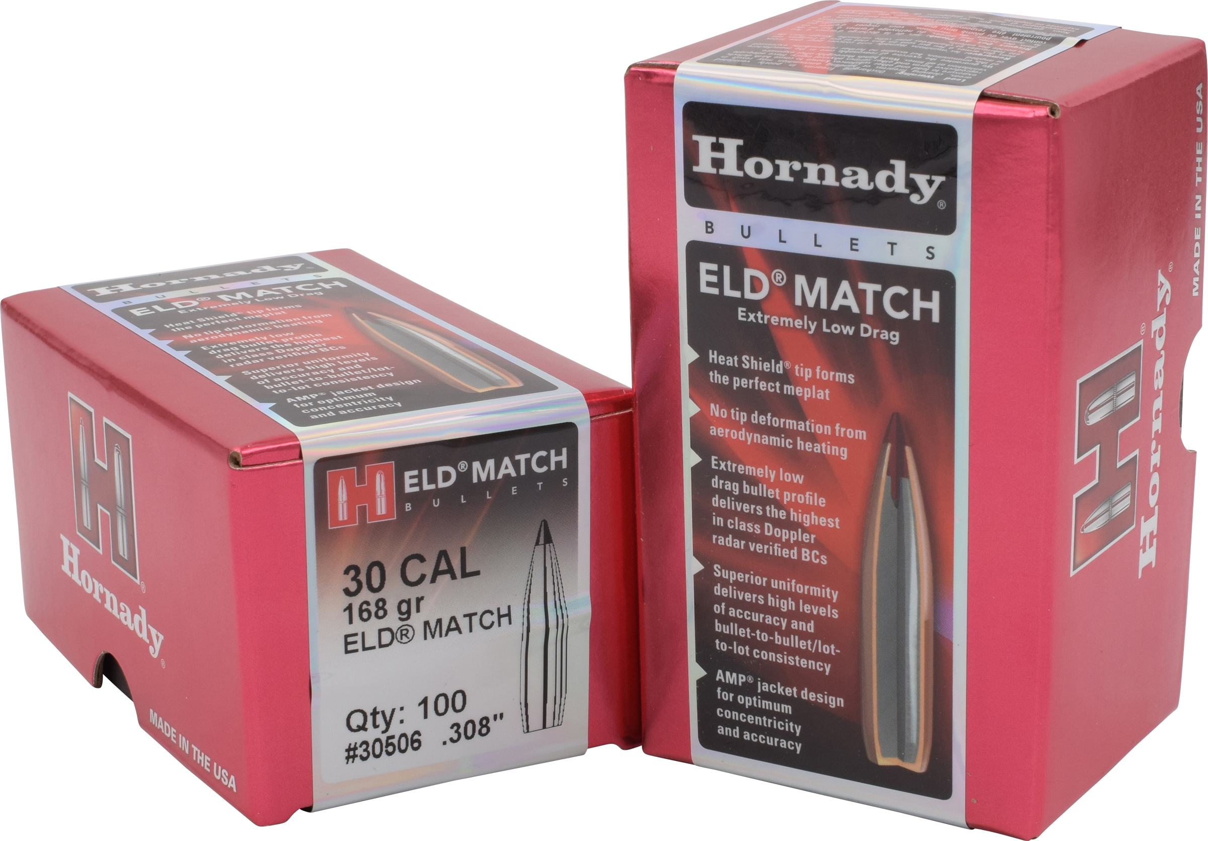 HORN 30506 BULL .308 168 ELD-M 100/15