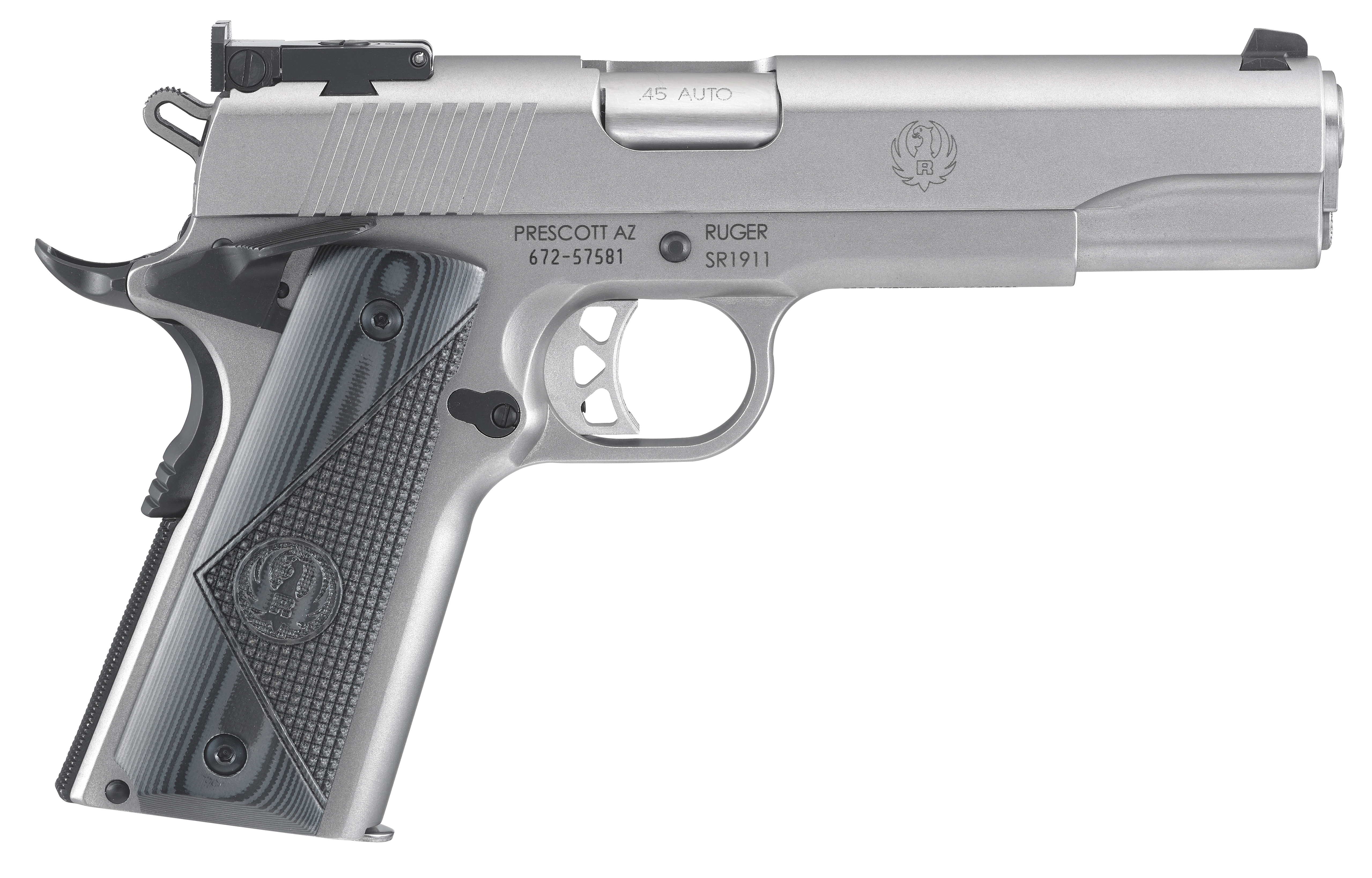 RUG 6736 SR1911 45 5 TRGT SS