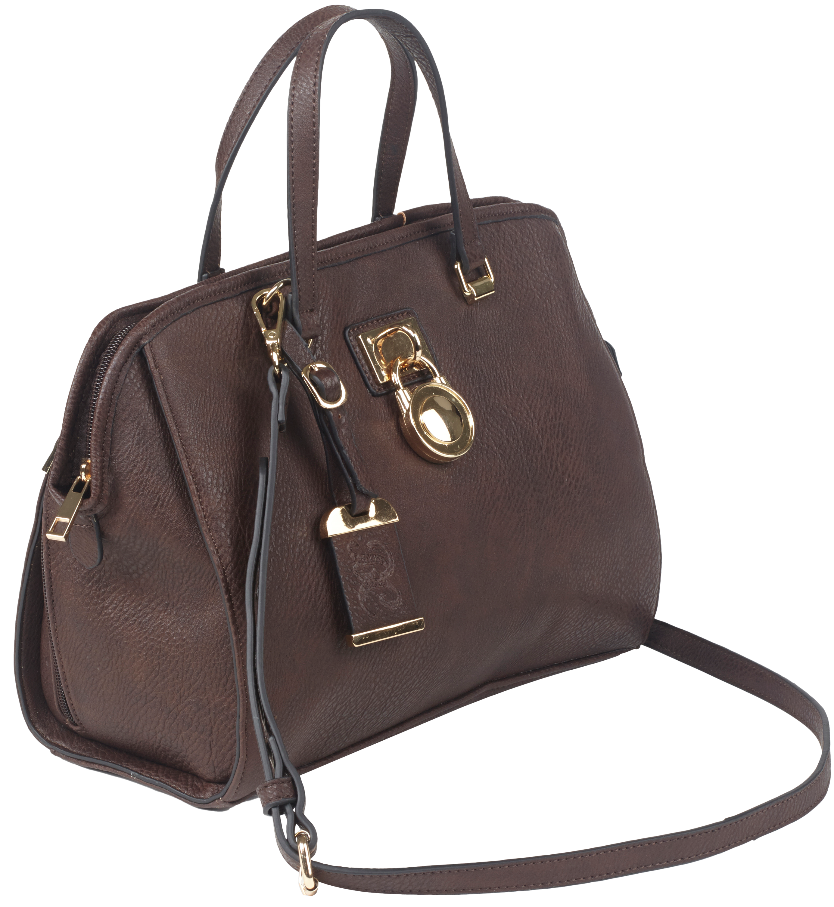 BDOG BDP028 SATCHEL PURSE HLSTR BRN