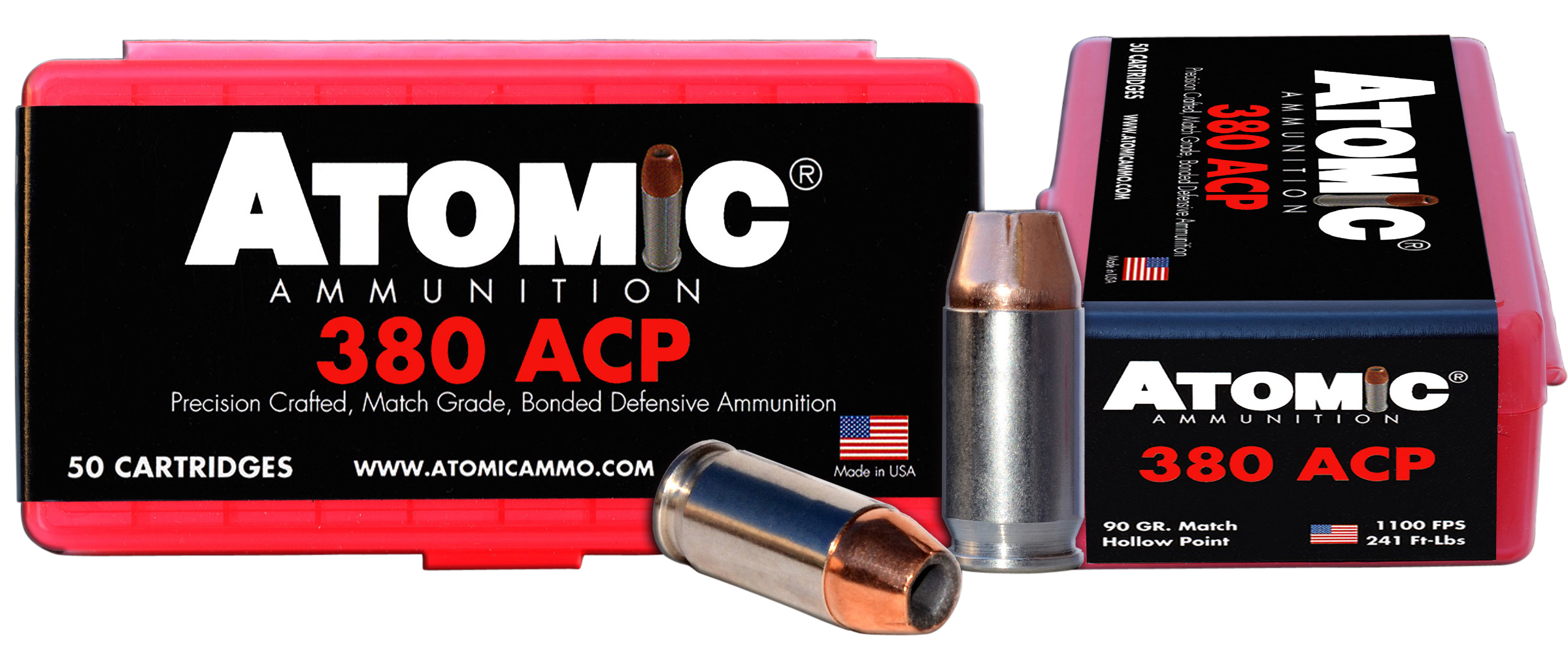 ATOMIC 00414 380ACP 90 HP 50/10