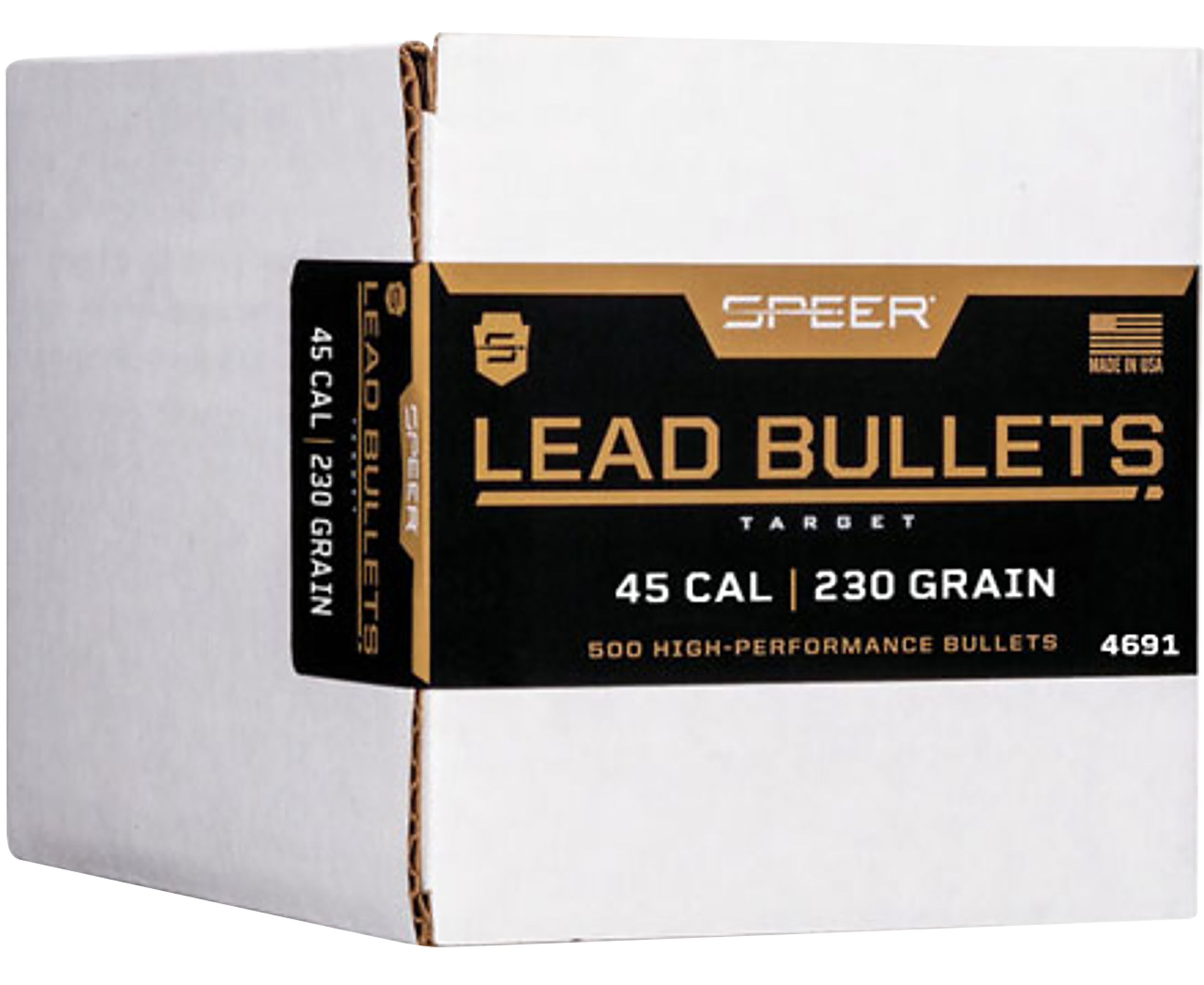 SPEER 4691 BULL .452 230 LRN 500/1