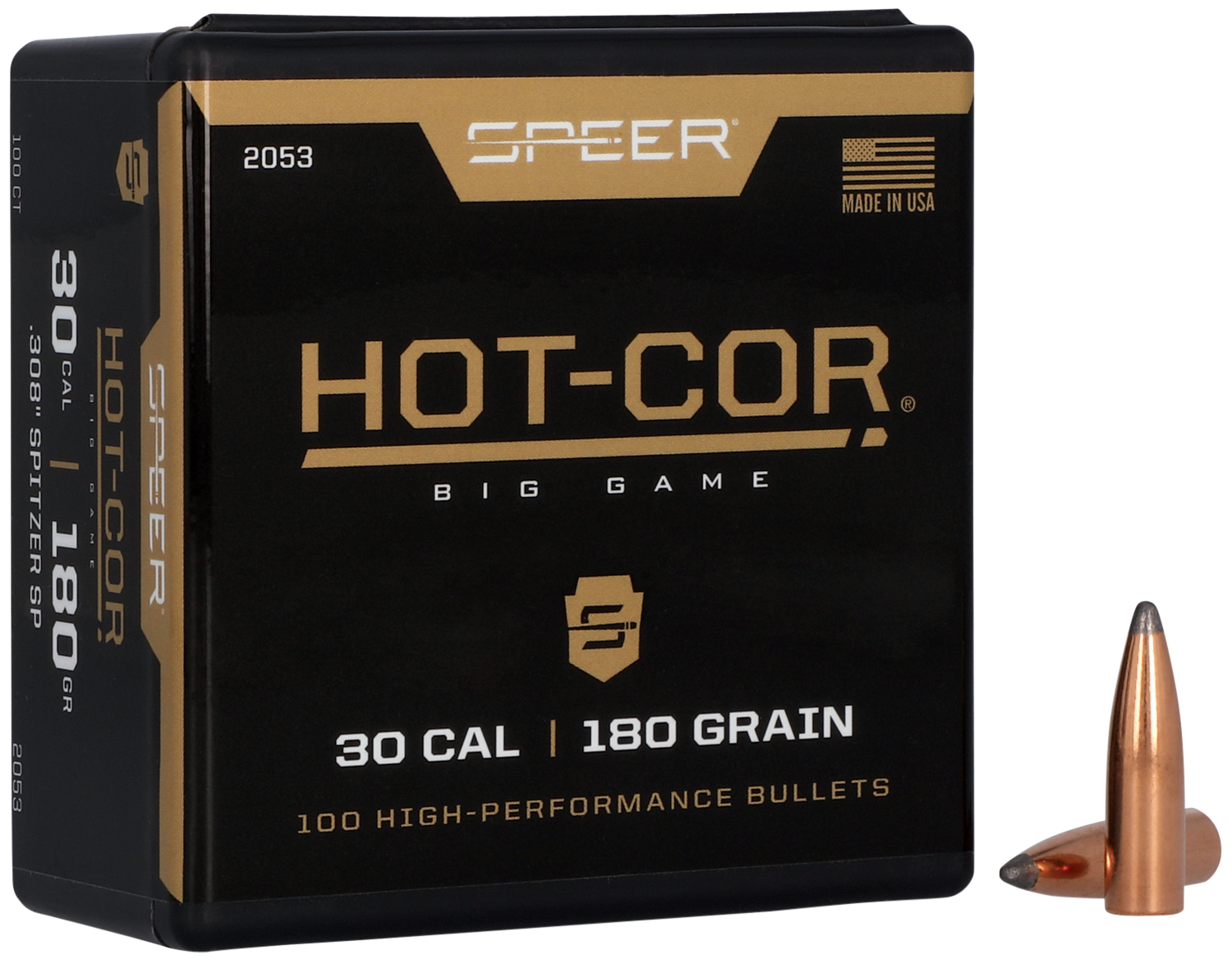 SPEER 2053 BULL .308 180 SP 100/5