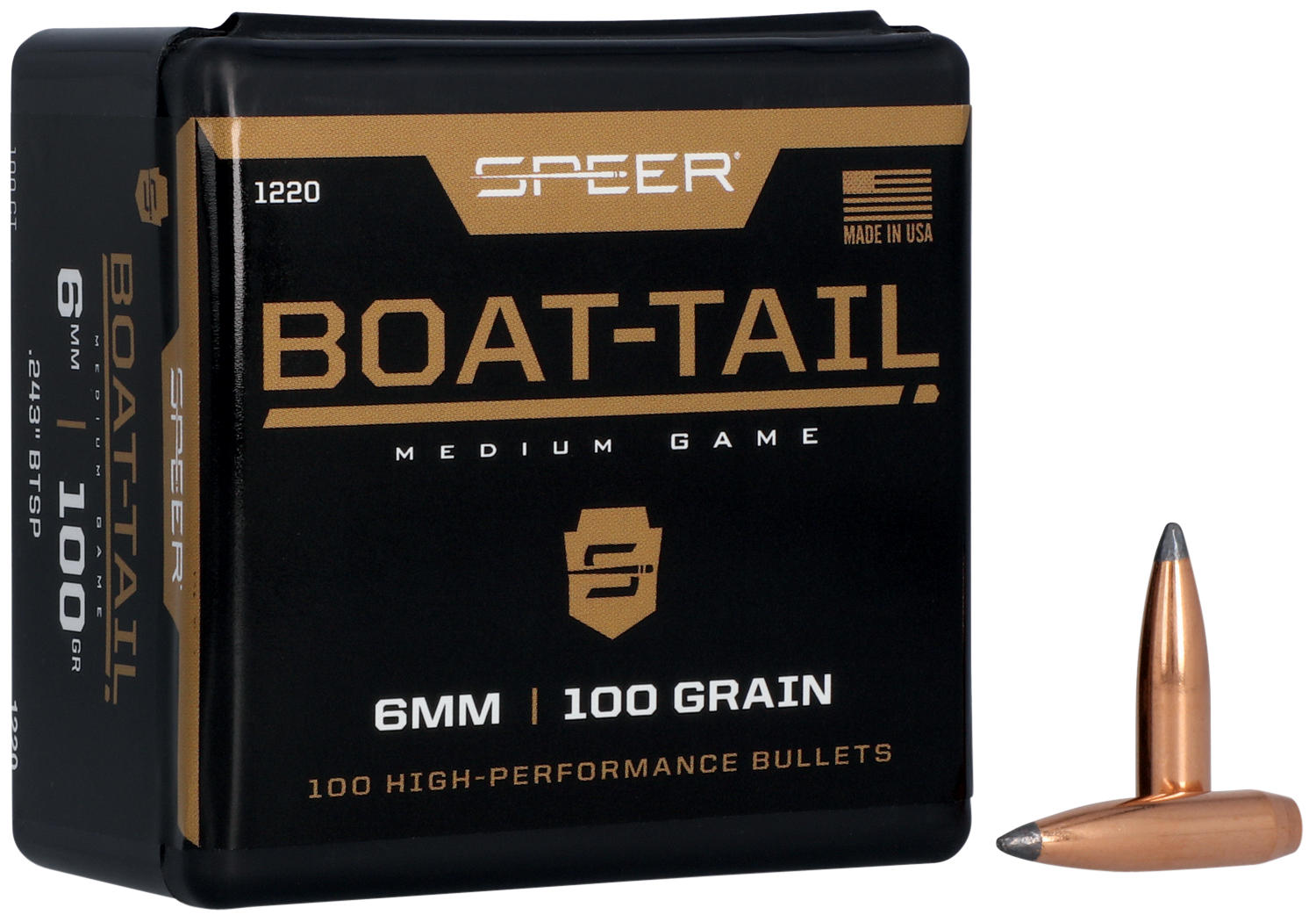 SPEER 1220 BULL .243 100 SPTZBT 100/5