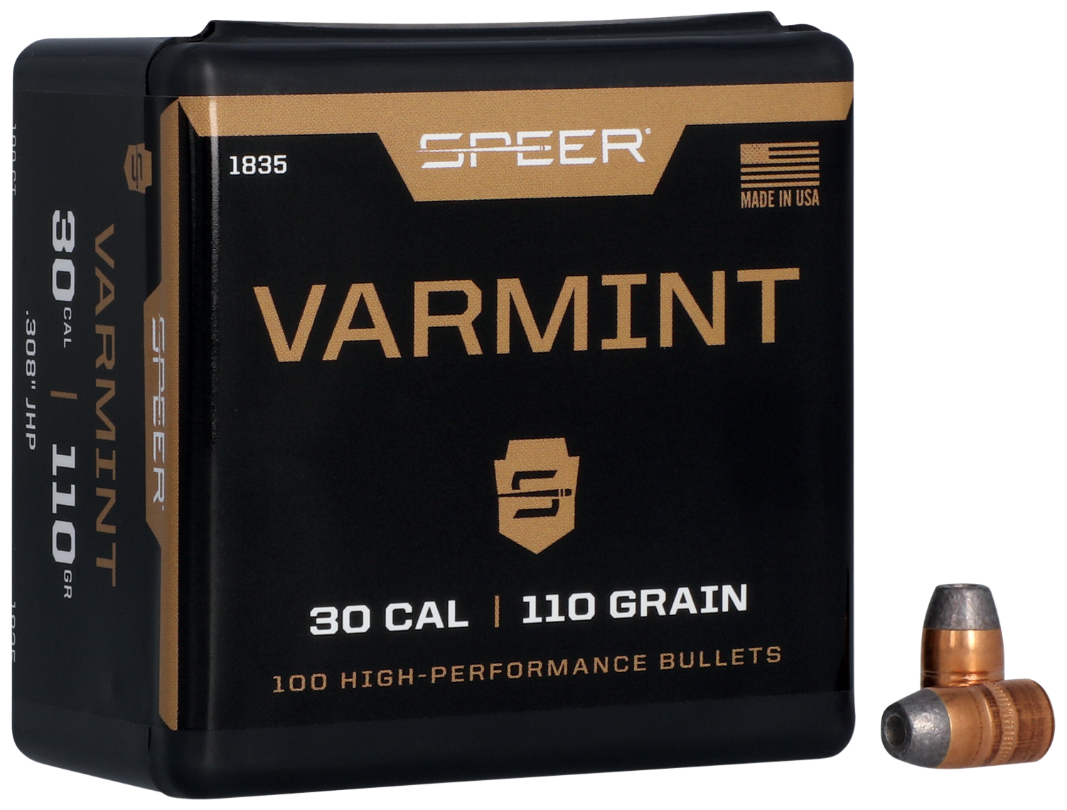SPEER 1835 BULL .308 110 HP 100/5