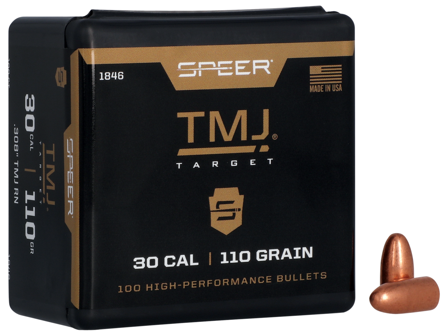 SPEER 1846 BULL .308 110 TMJ RN 100/5