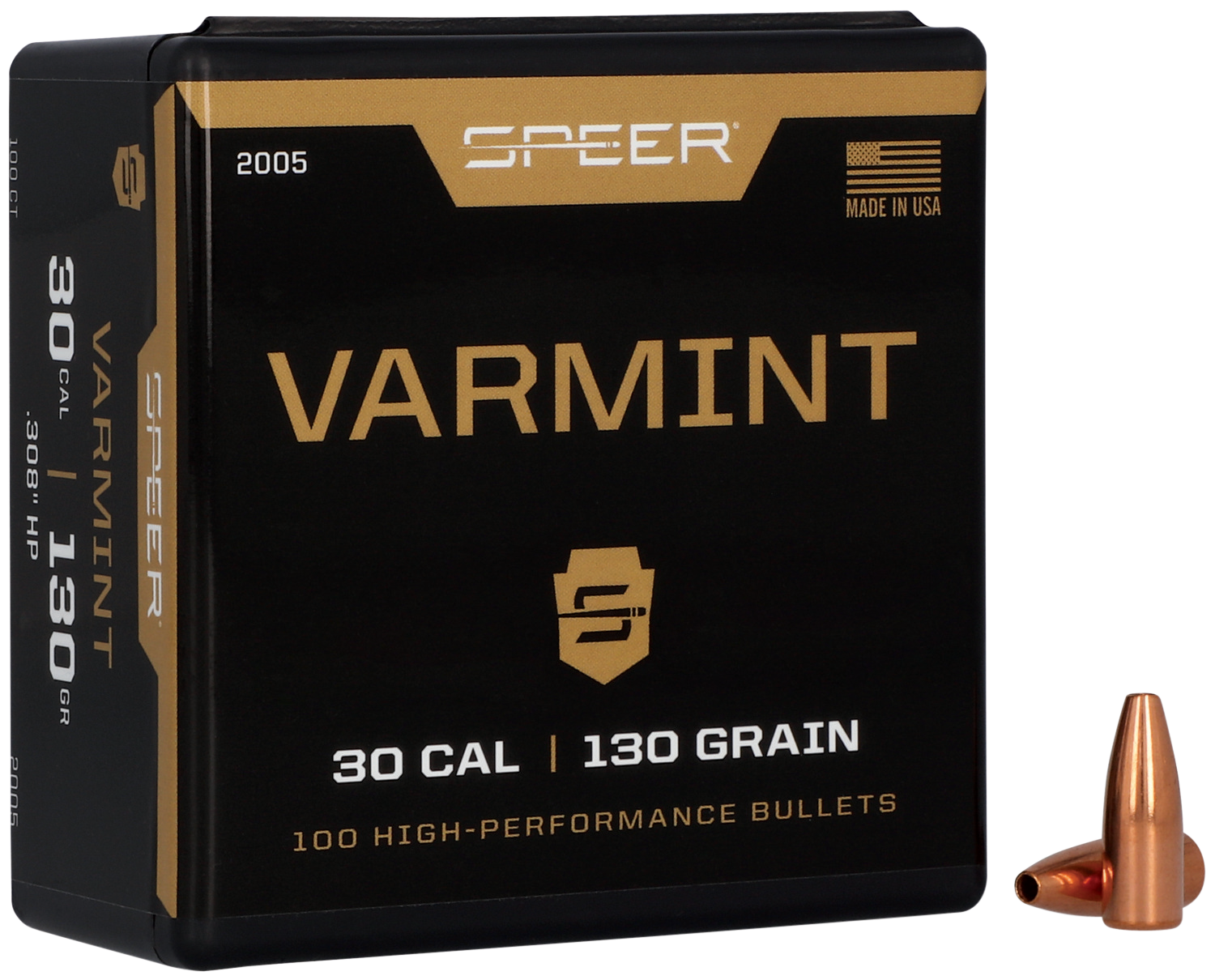 SPEER 2005 BULL .308 130 HP 100/5