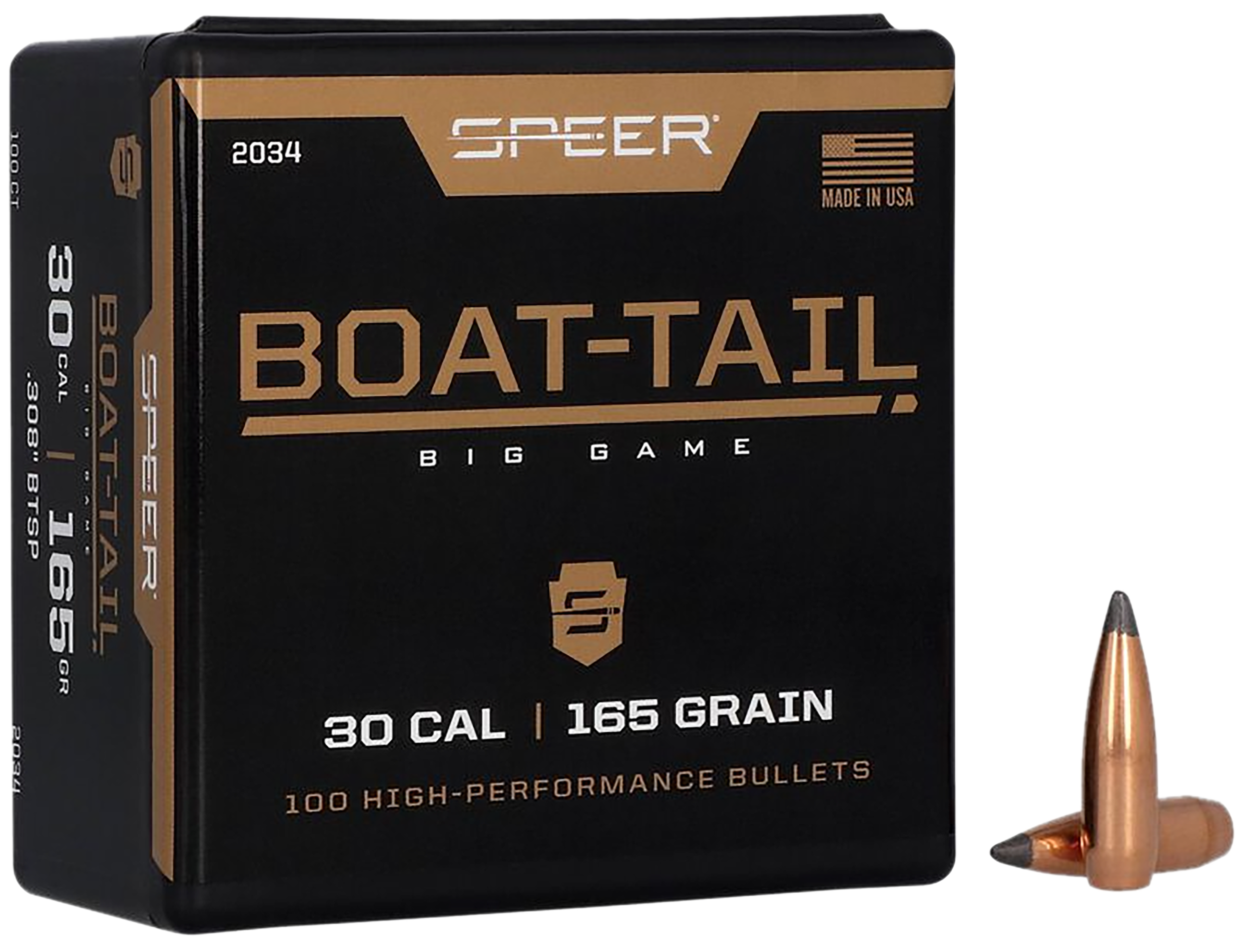 SPEER 2034 BULL .308 165 SPTZR BT 100/5