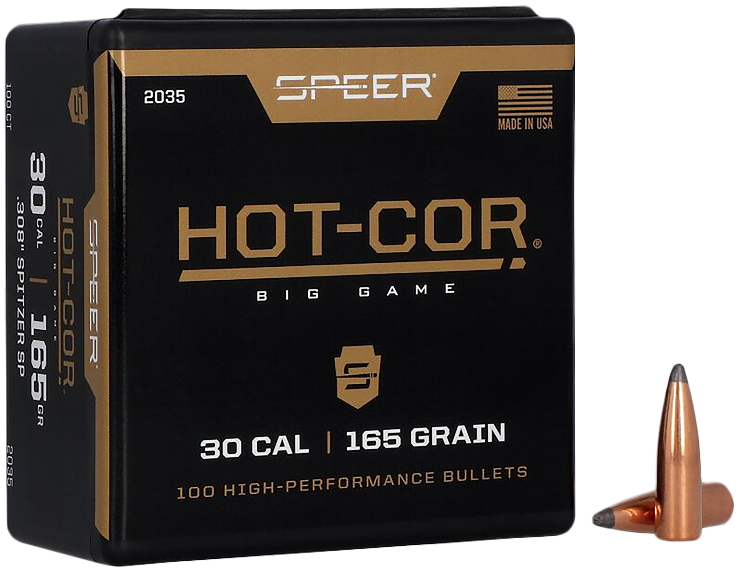 SPEER 2035 BULL .308 165 SPTZR 100/5
