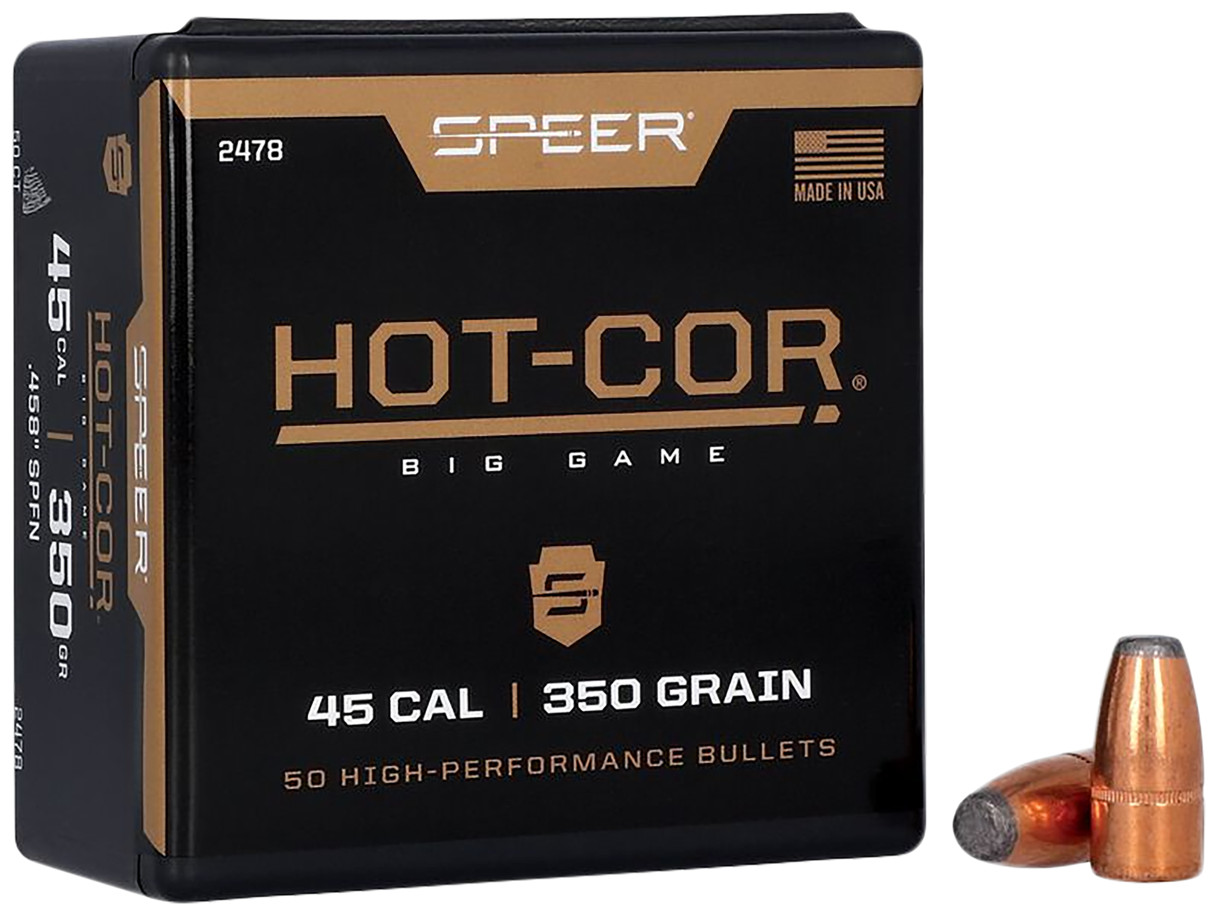 SPEER 2478 BULL .458 350 FN 50/5