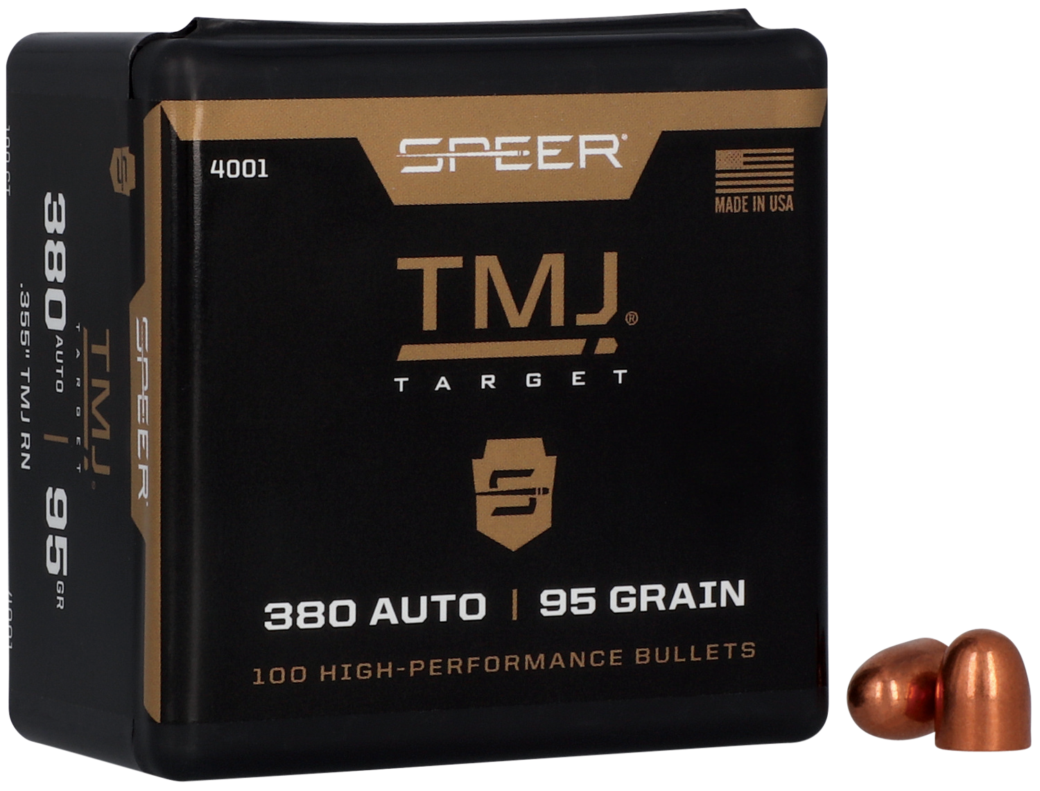 SPEER 4001 BULL .355 95 TMJ 100/5