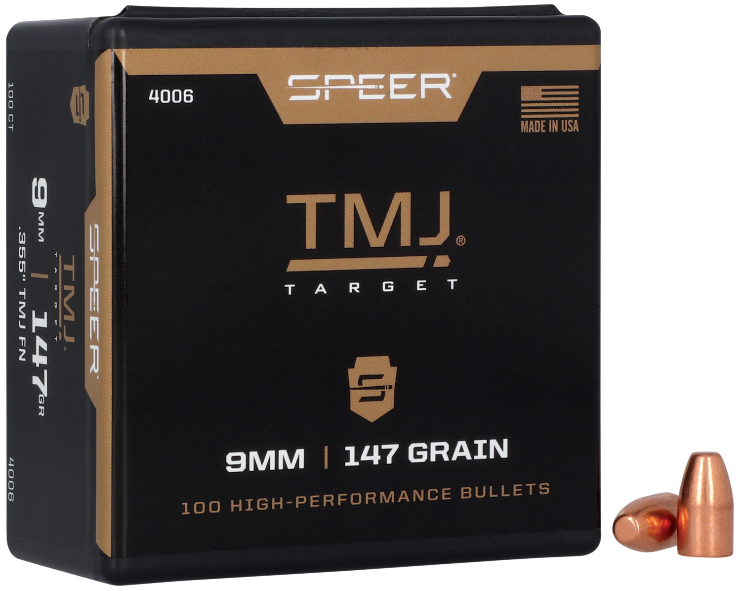 SPEER 4006 BULL .355 147 TMJ 100/5