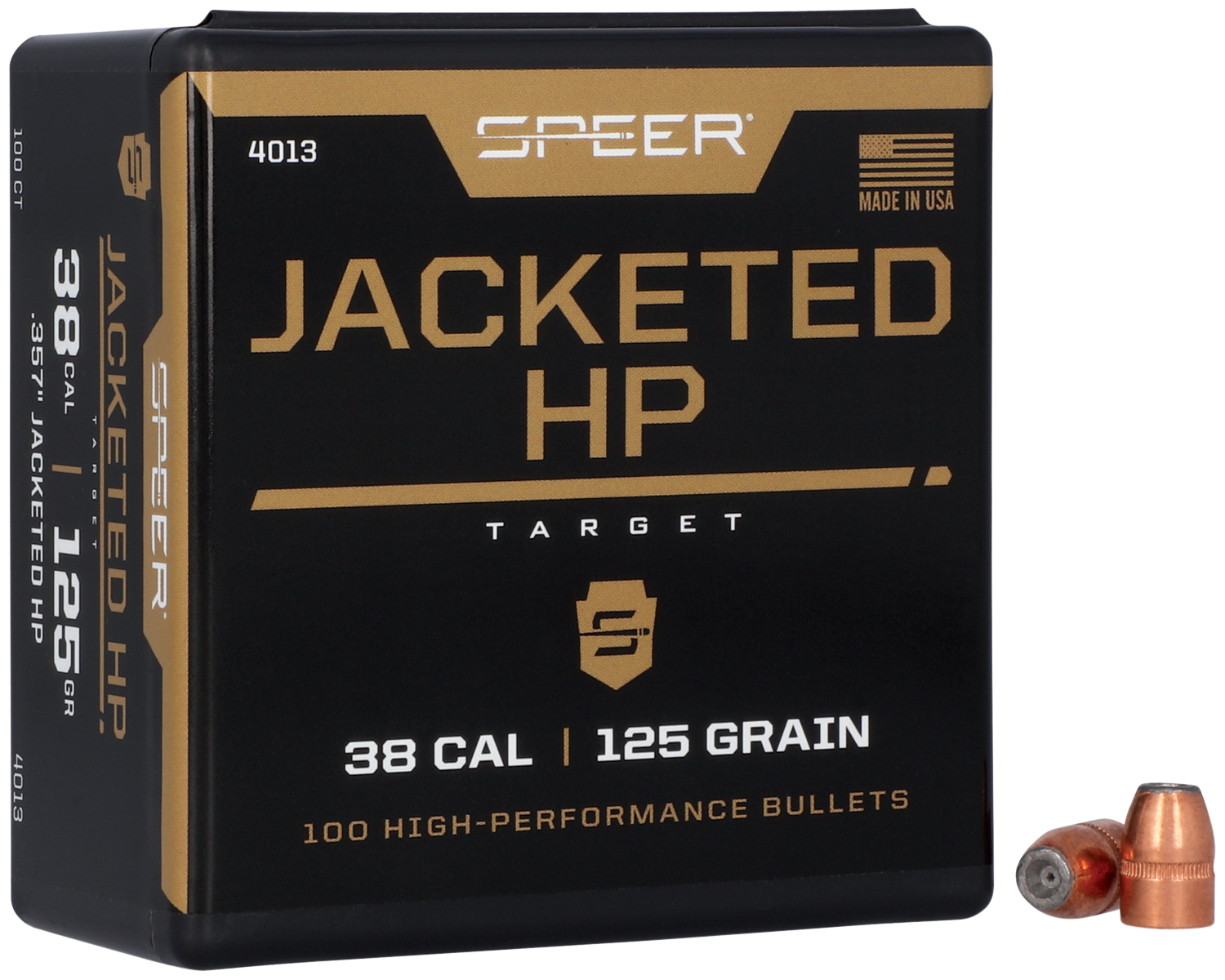 SPEER 4013 BULL .357 125 JHP 100/5