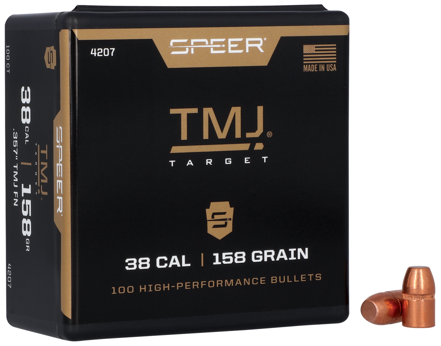SPEER 4207 BULL .357 158 TMJ 100/5