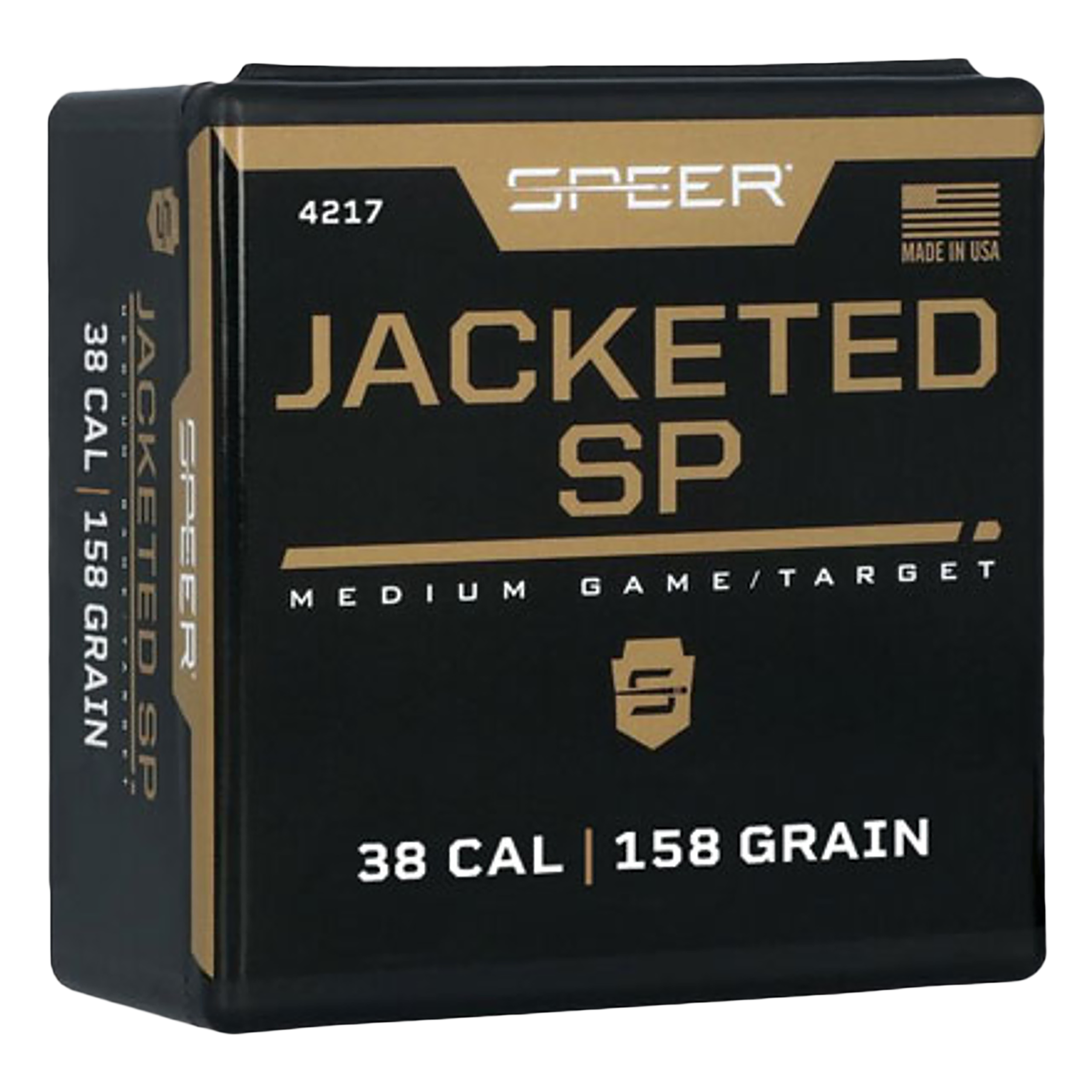 SPEER 4217 BULL .357 158 JSP 100/5