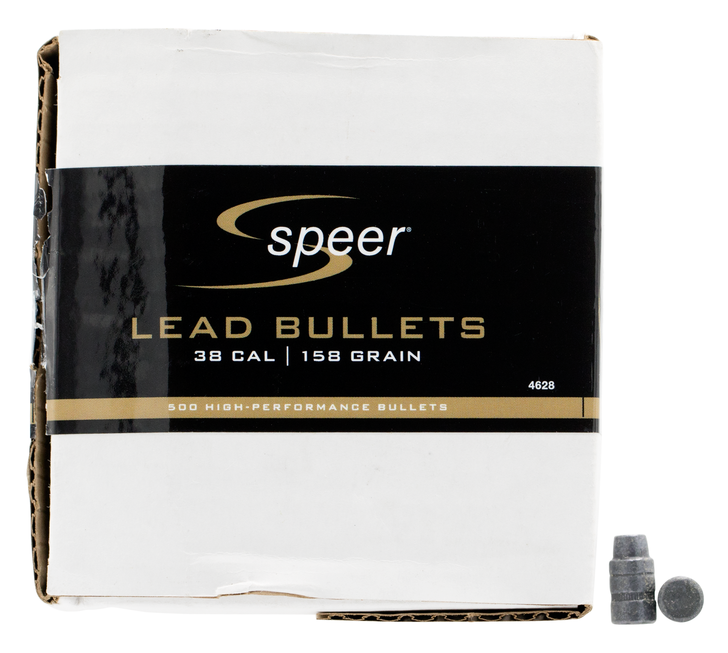 SPEER 4628 BULL .358 158 SWC HP 500/1